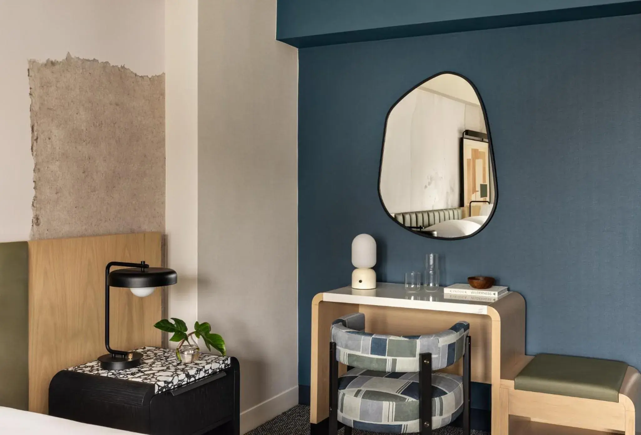 Studio King Suite with Accessible Roll-In Shower in Kimpton Theta New York - Times Square by IHG Studio King Suite with Accessible Roll-In Shower in Kimpton Theta New York - Times Square by IHG