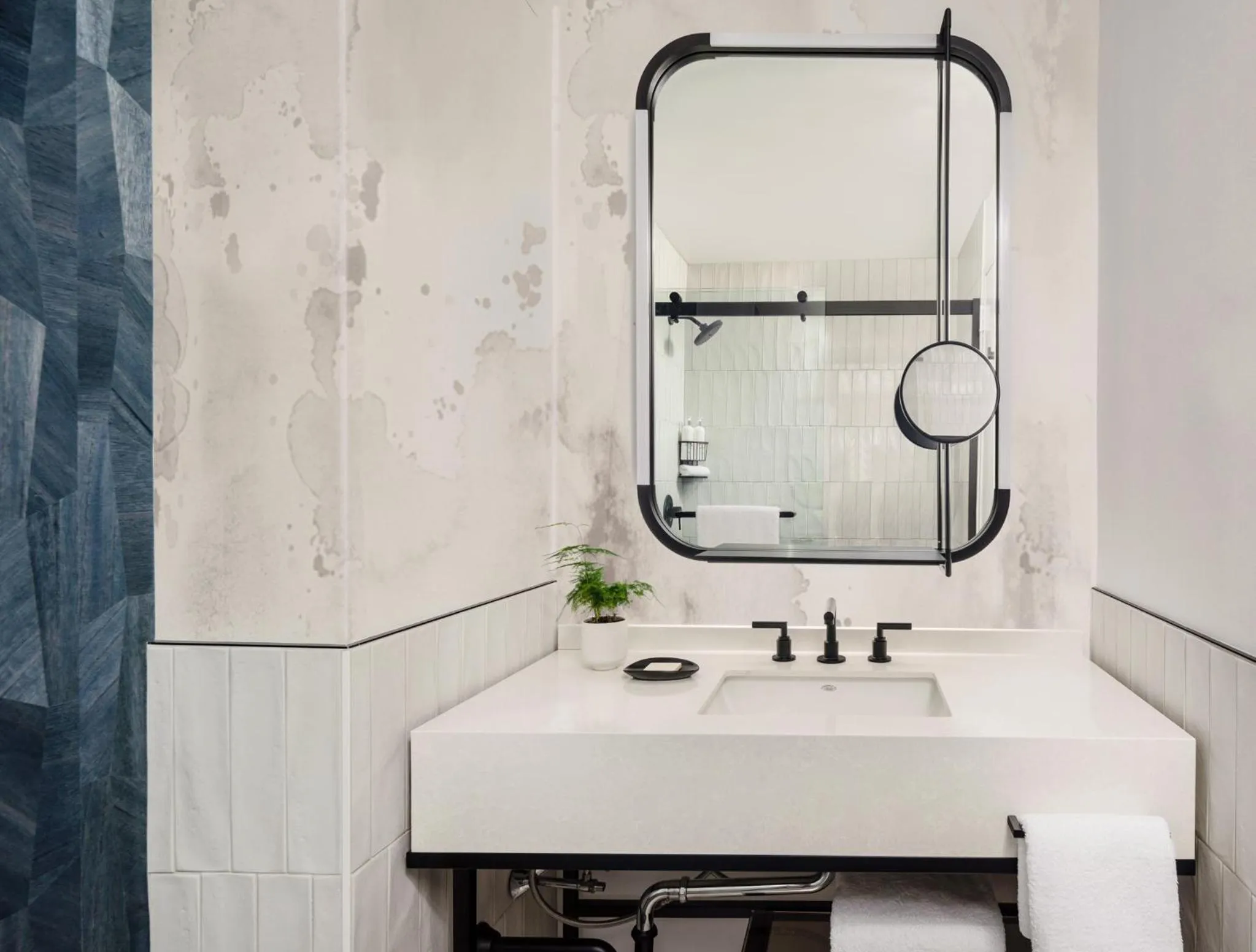 Bathroom in Kimpton Theta New York - Times Square by IHG