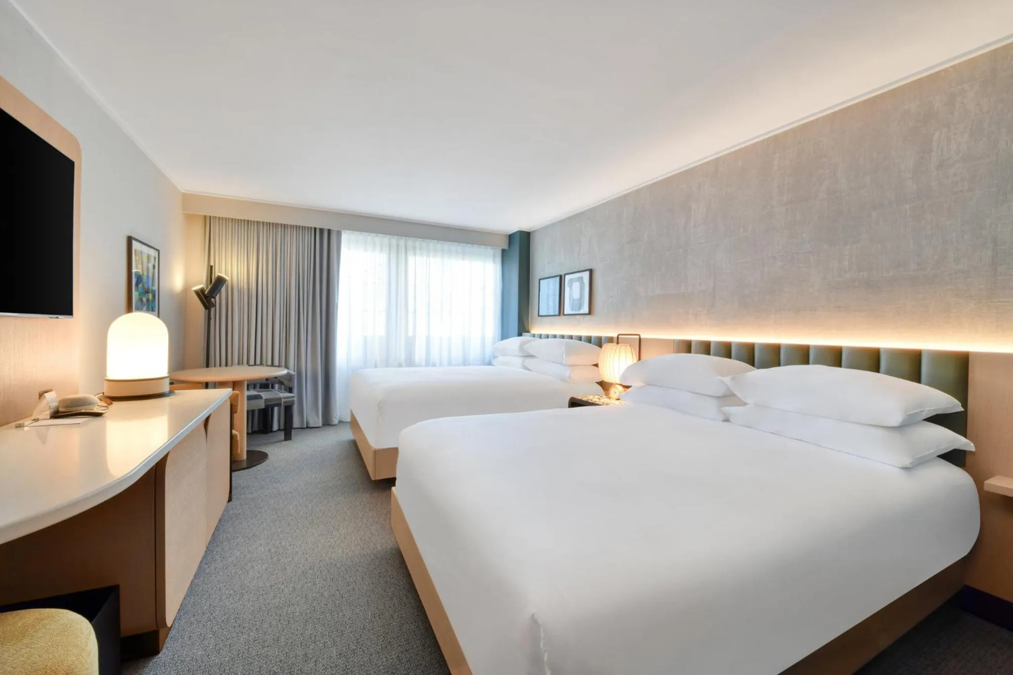 Photo of the whole room, Bed in Kimpton Theta New York - Times Square by IHG