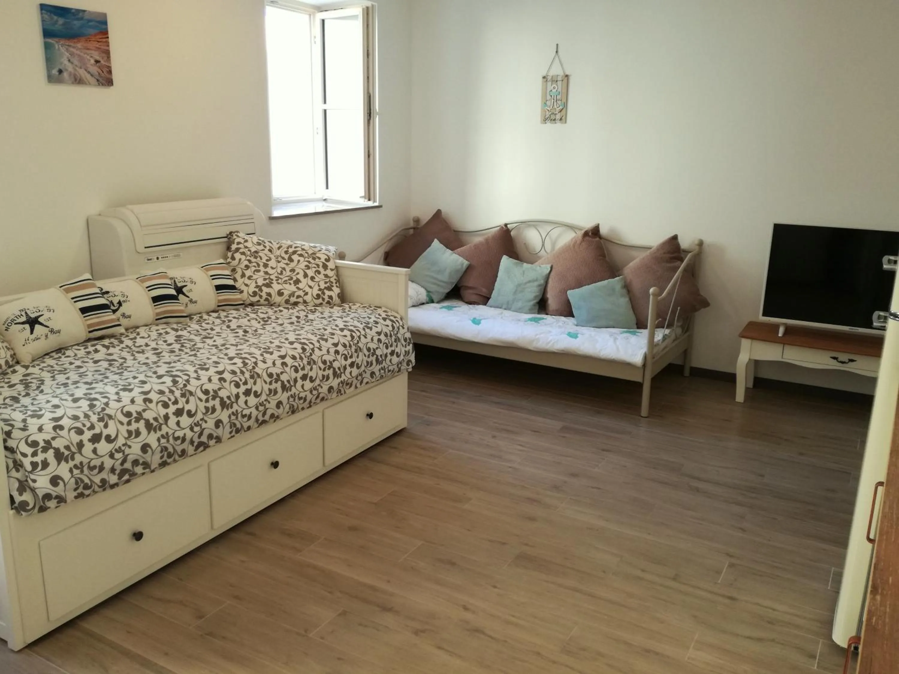 Bed in Apartment Lunaja