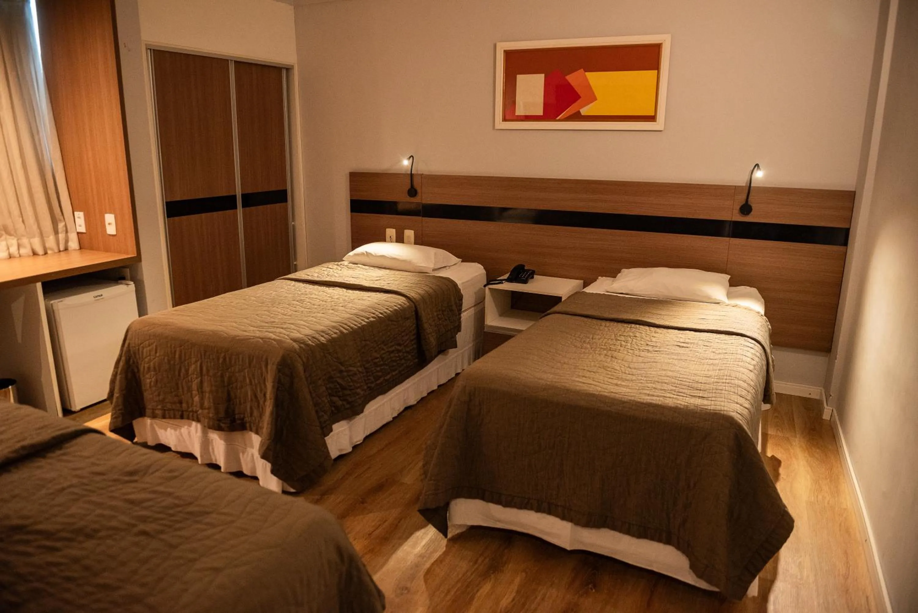 Bed in Hotel Serrano