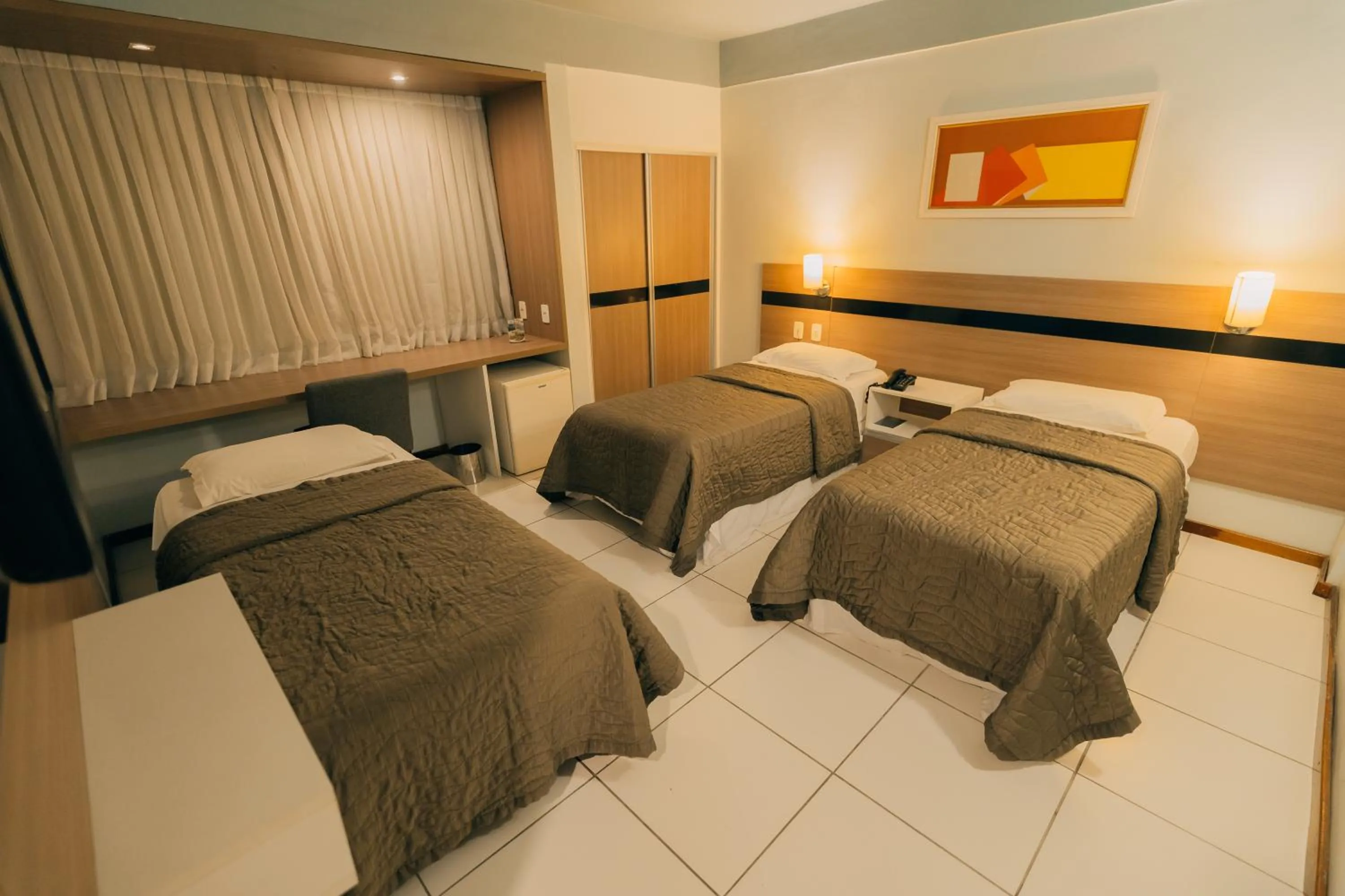 Bed in Hotel Serrano