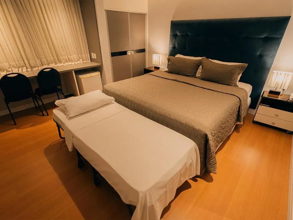 Bed in Hotel Serrano