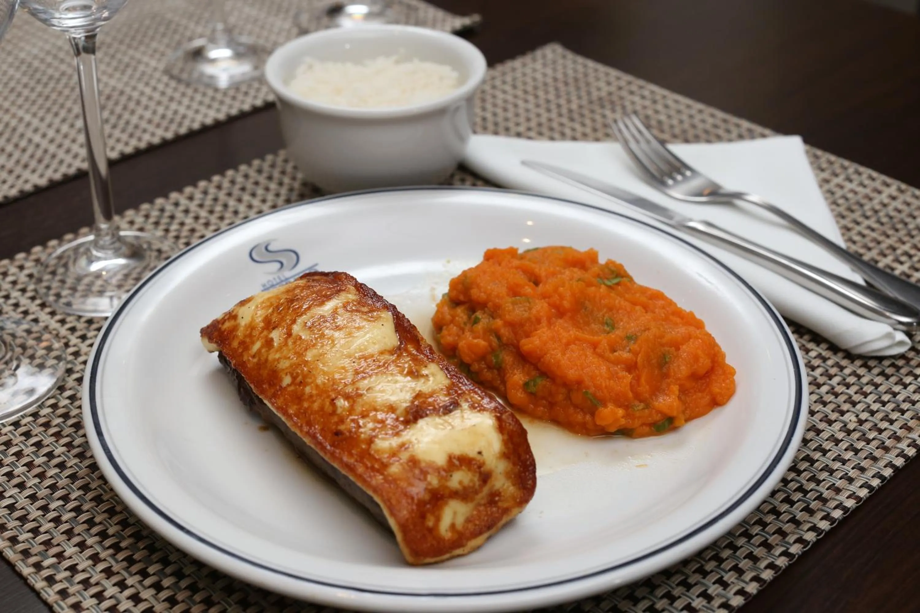 Food close-up in Hotel Serrano