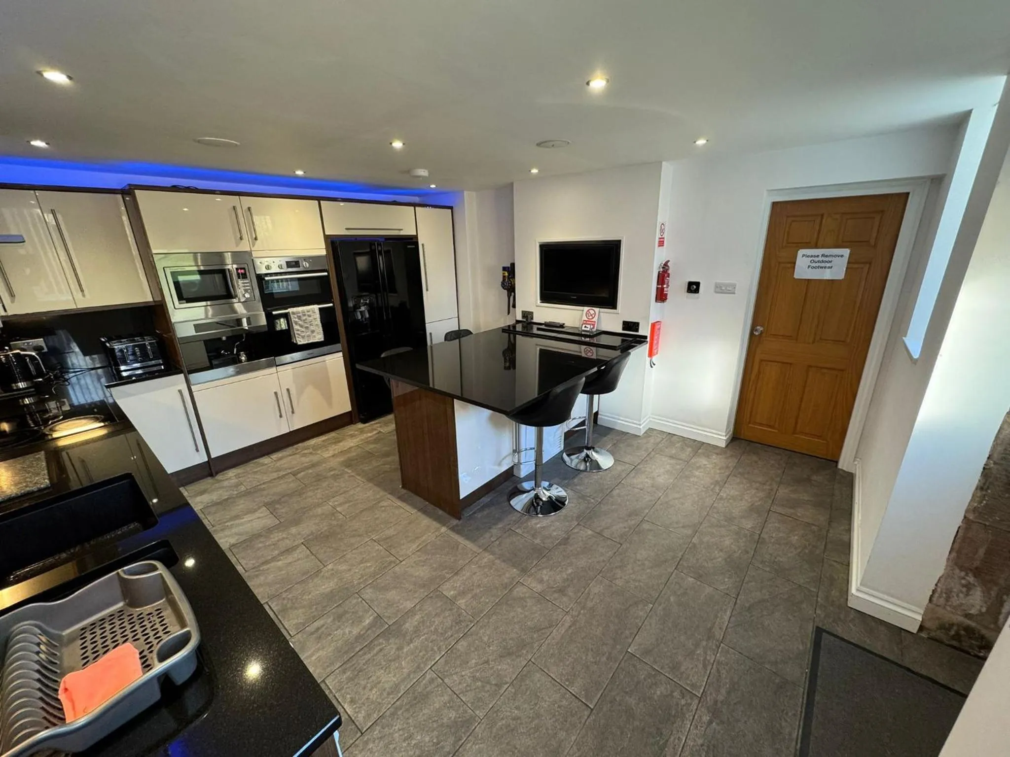 Kitchen or kitchenette in Castle House Holiday Home