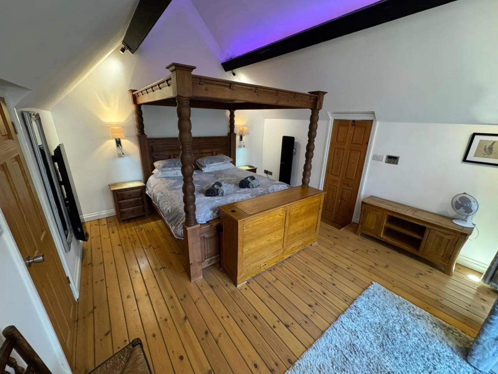 Bedroom, Bed in Castle House Holiday Home