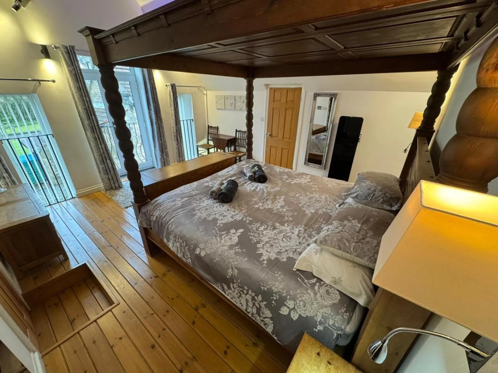 Bedroom, Bed in Castle House Holiday Home