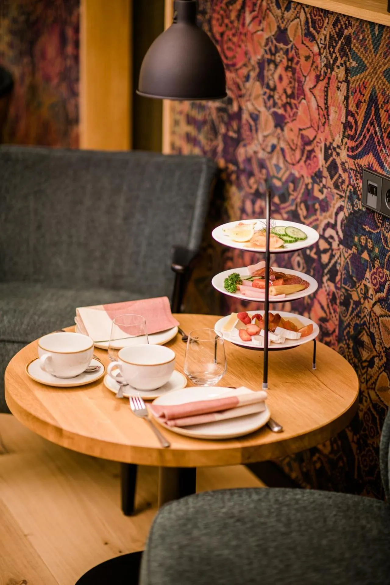 Continental breakfast in Weinhotel Freylich Zahn