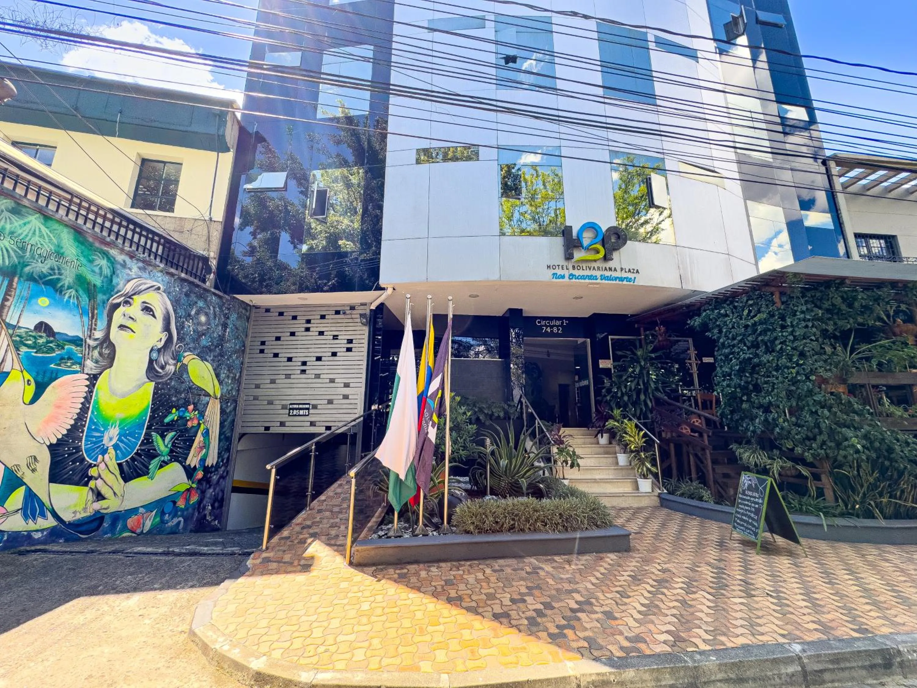 Property building in Hotel Bolivariana Plaza Medellin