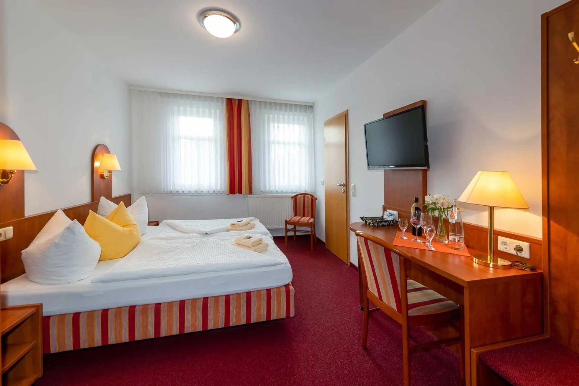 Bed in Landgasthof Zur Tanne