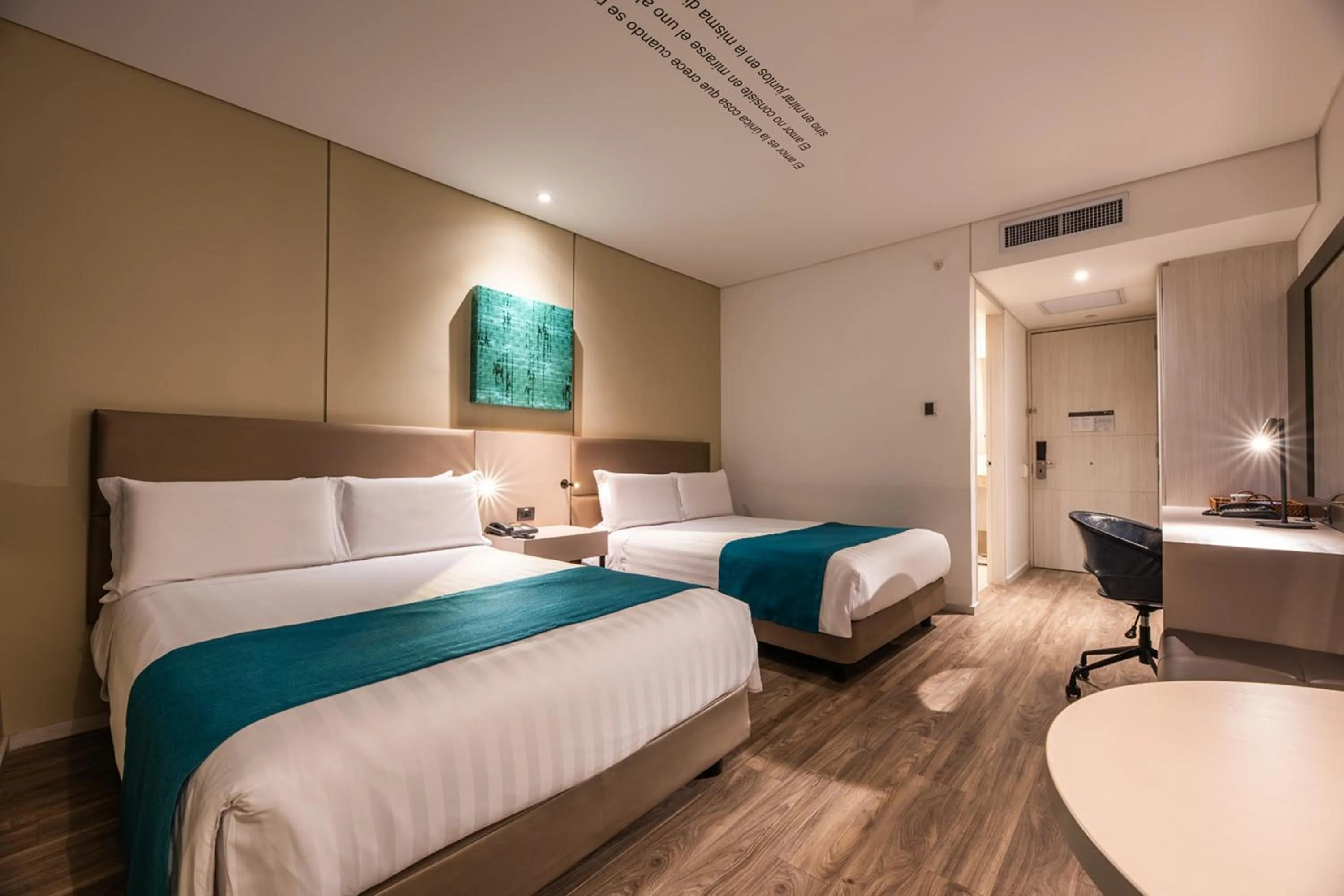 Bed in Hotel Estelar Square