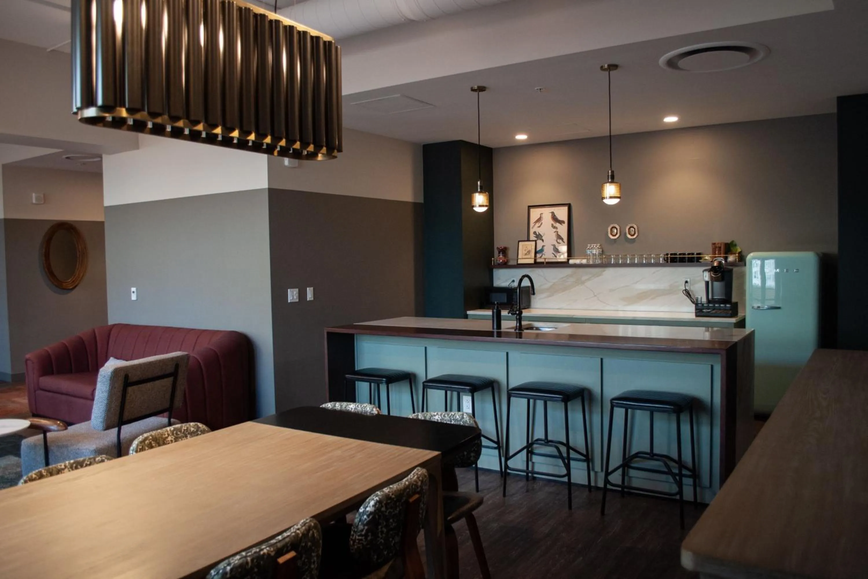 Kitchen or kitchenette in Cyrus Hotel, Topeka, a Tribute Portfolio Hotel