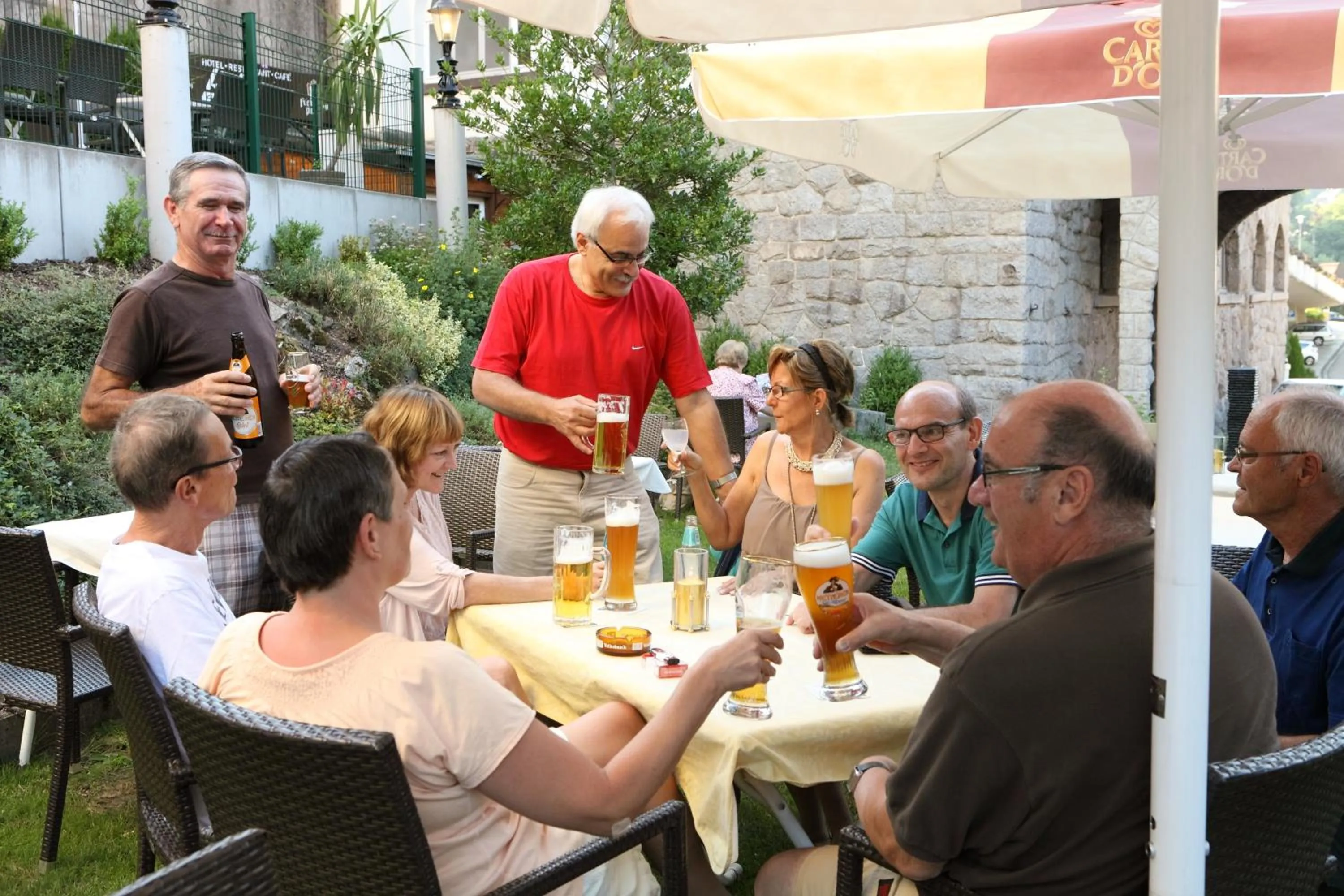 Garden in Hotel Restaurant Ketterer am Kurgarten