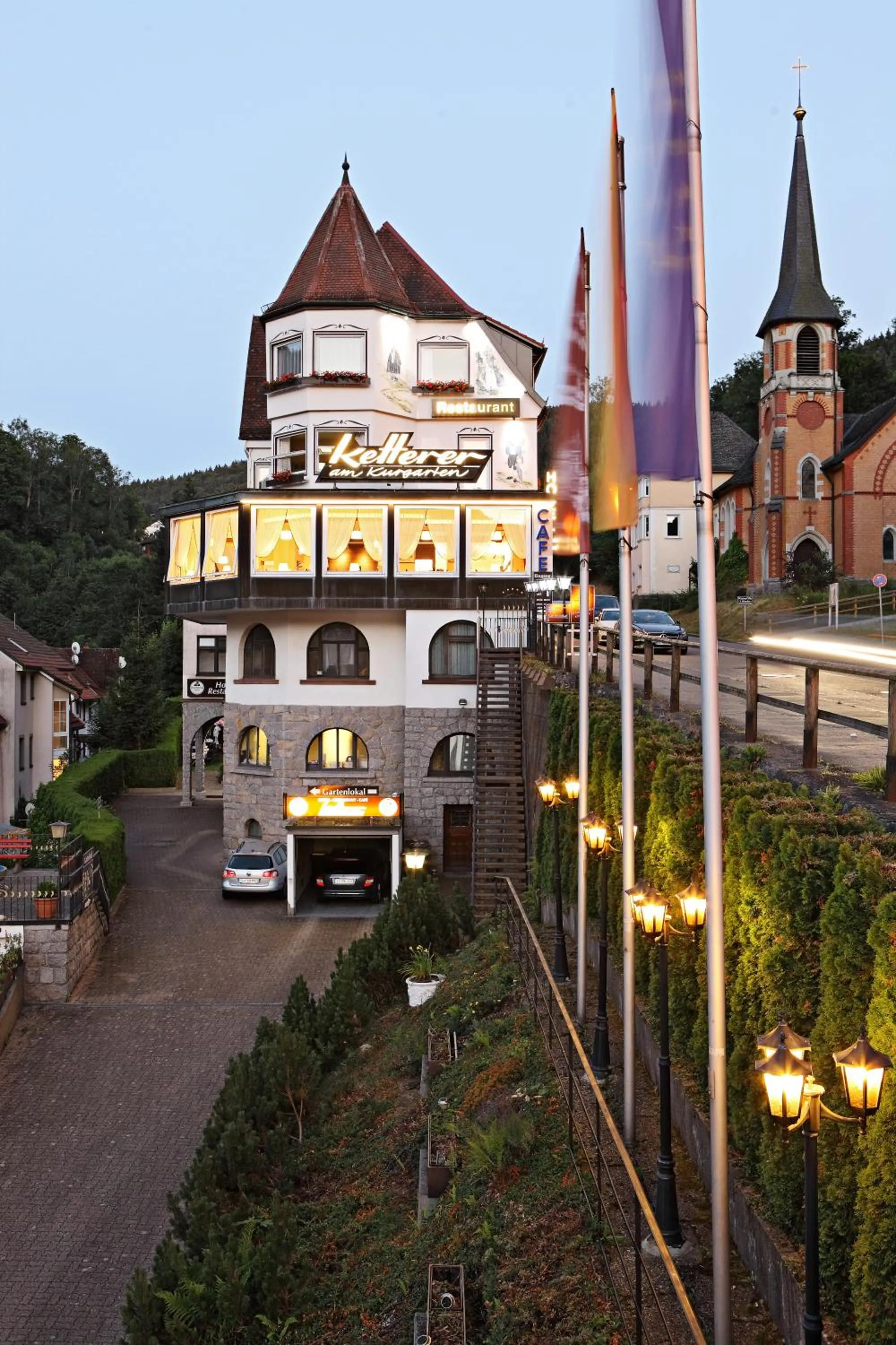 Facade/entrance in Hotel Restaurant Ketterer am Kurgarten