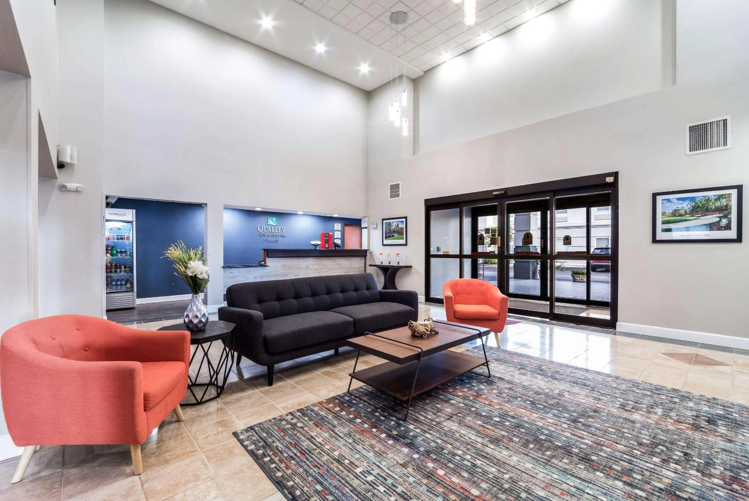Lobby or reception in Quality Inn & Suites Augusta I-20