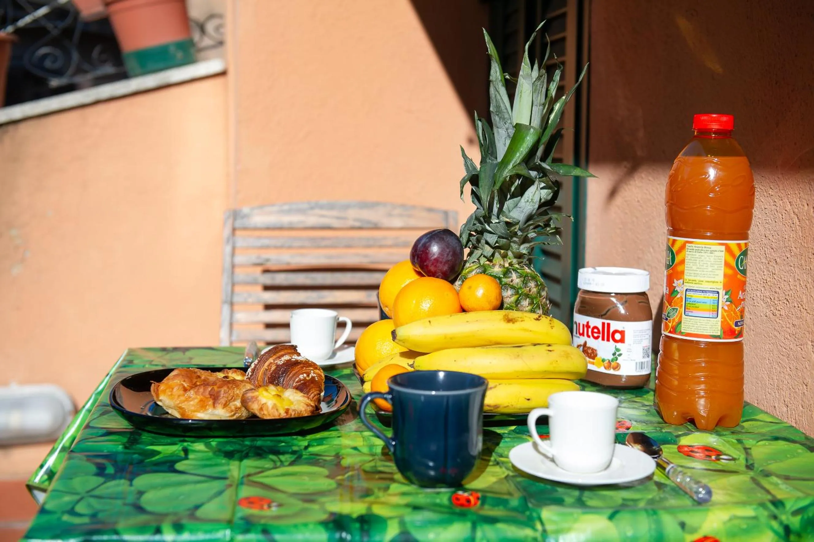 Time of day in CasaJusta Trastevere