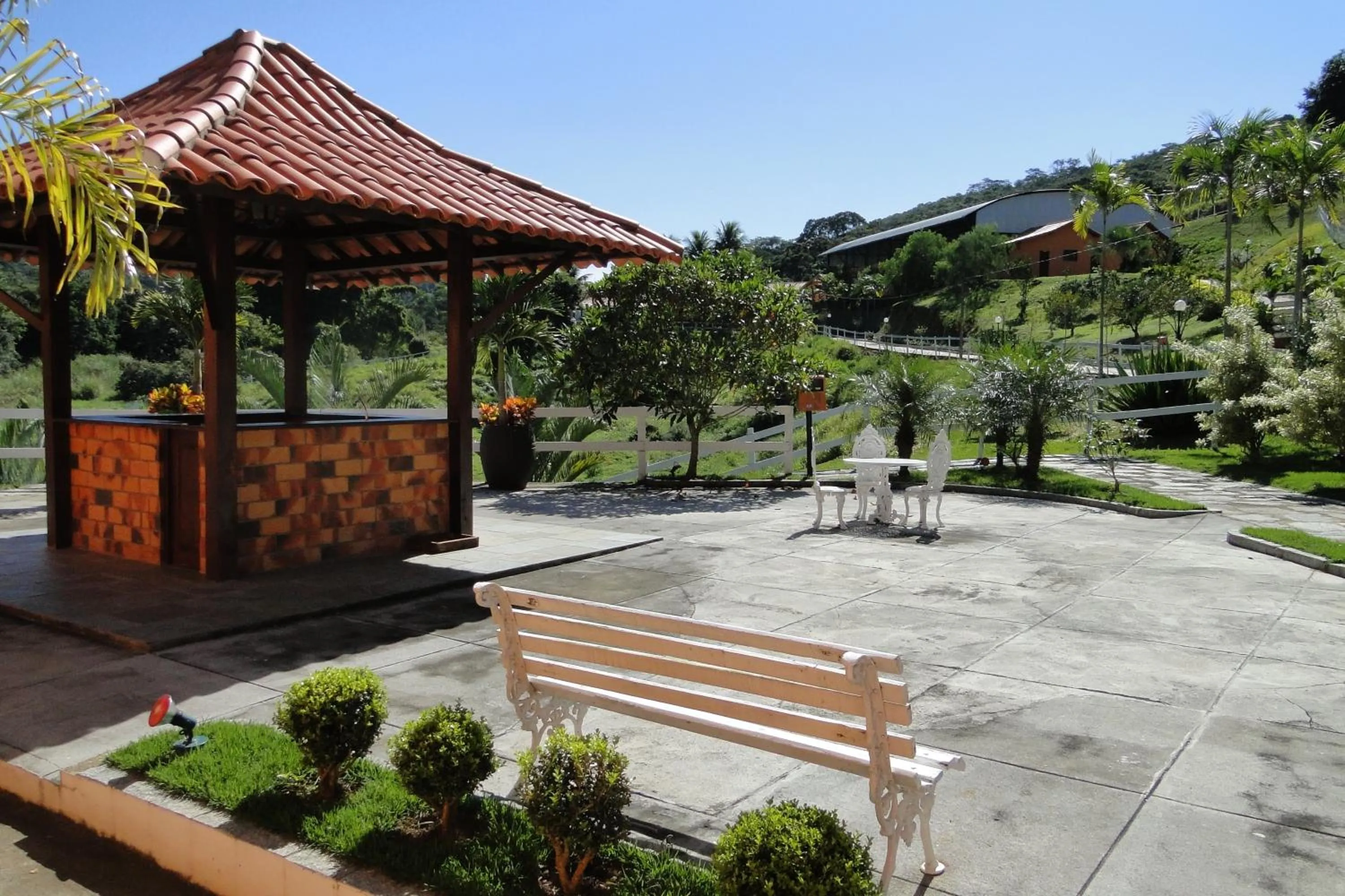 Garden in Hotel dos Bretões