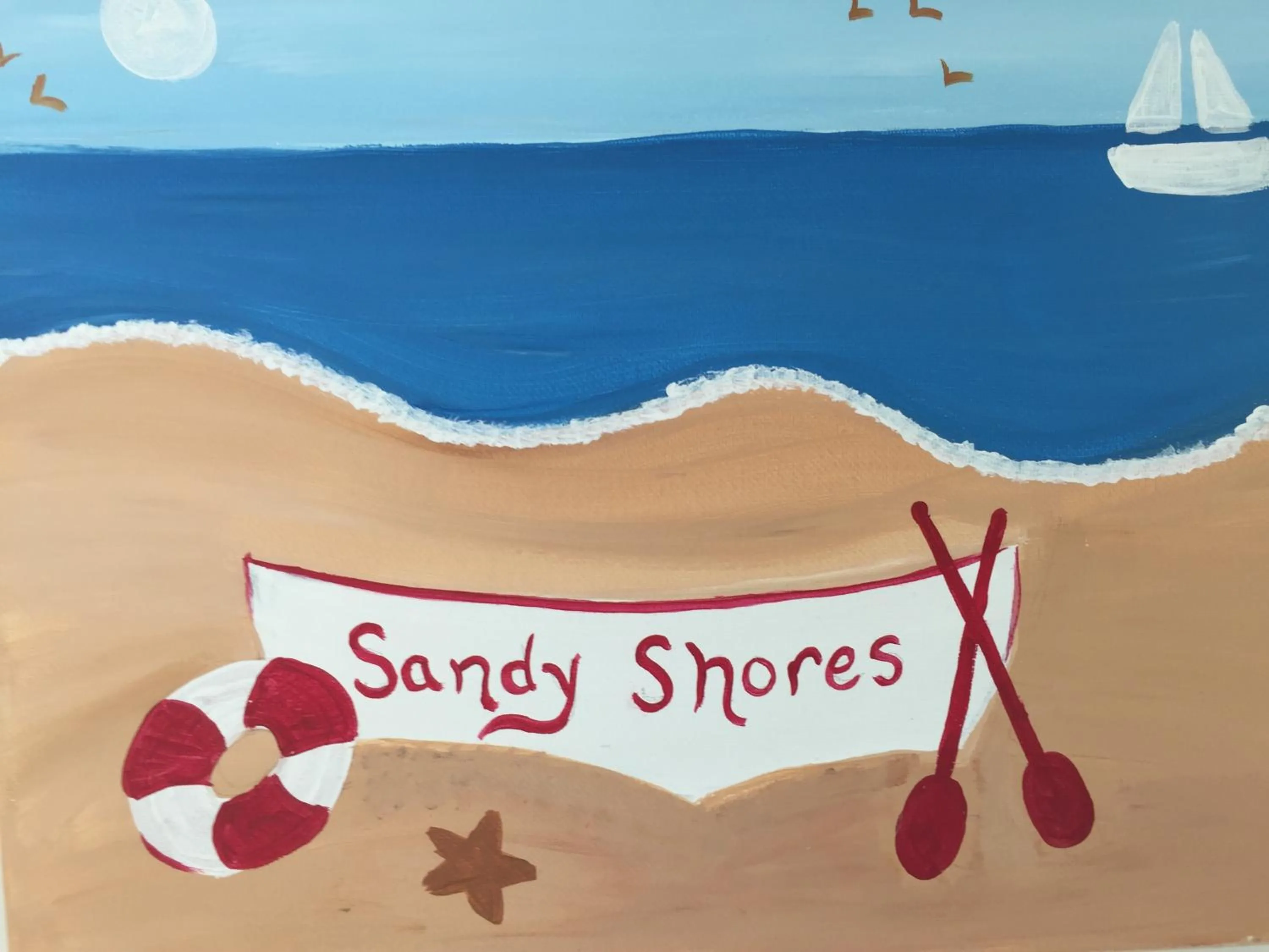 Decorative detail in Sandy Shores Resort