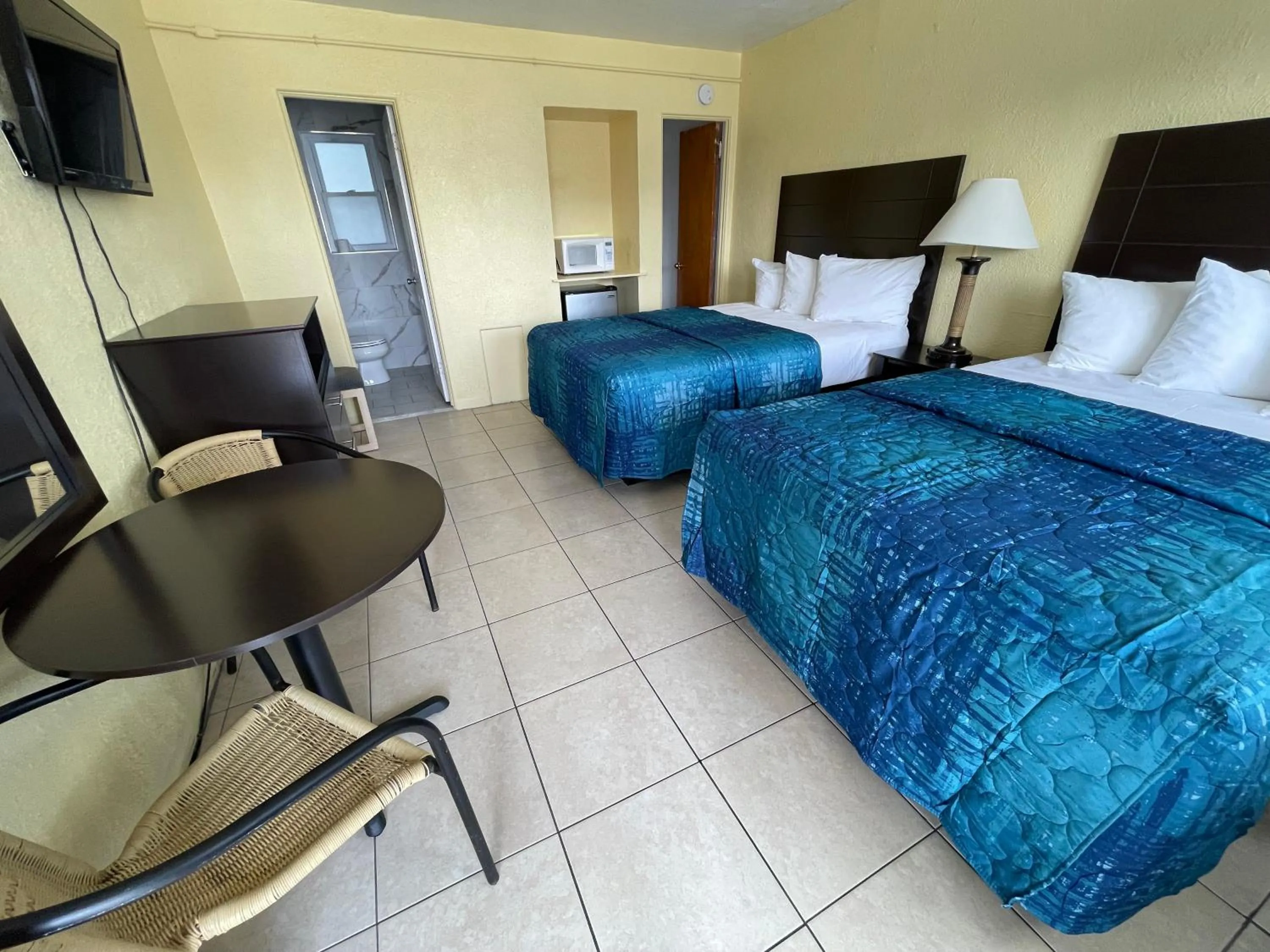 Bed in Sandy Shores Resort