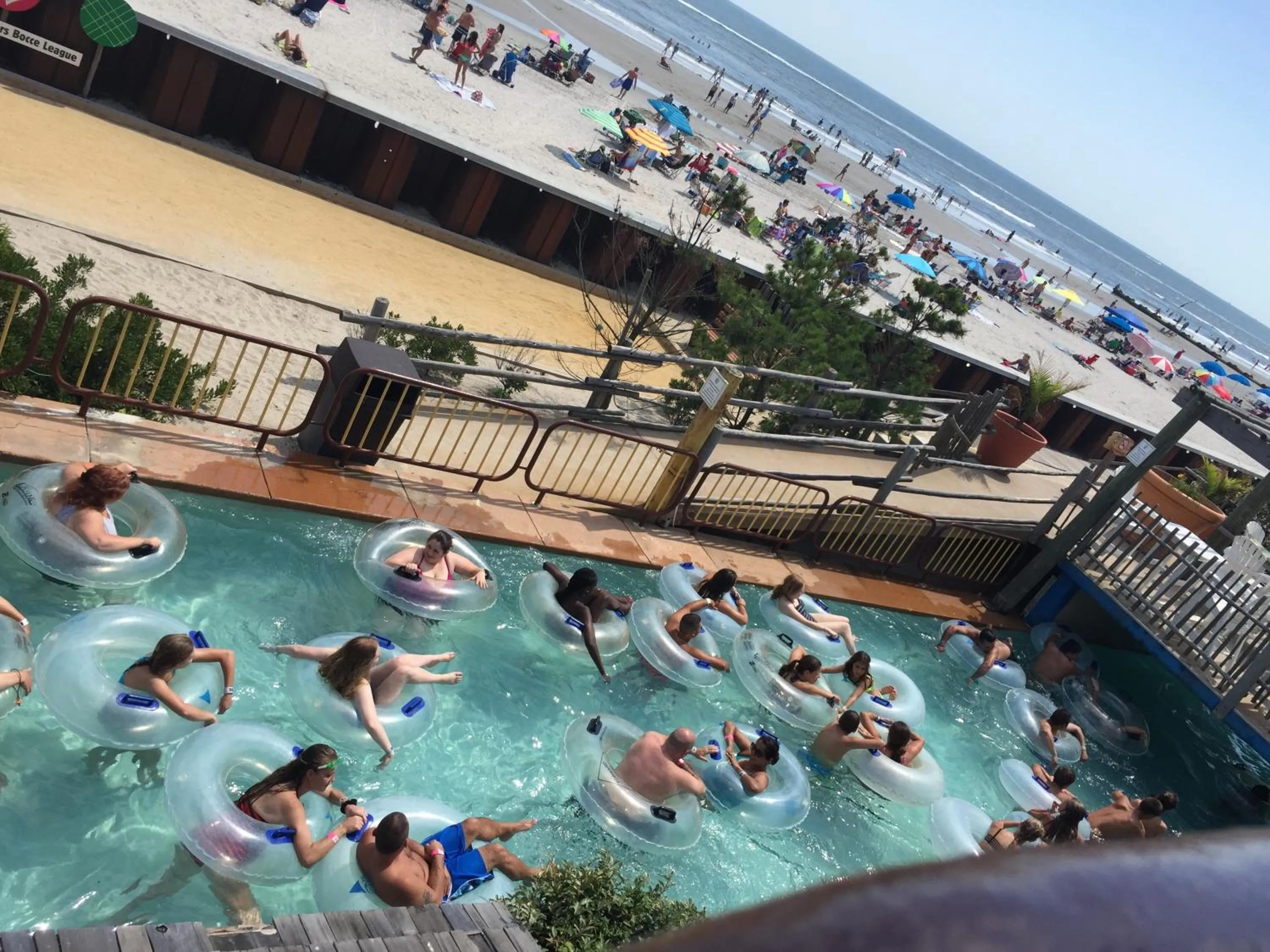 Pool view in Sandy Shores Resort