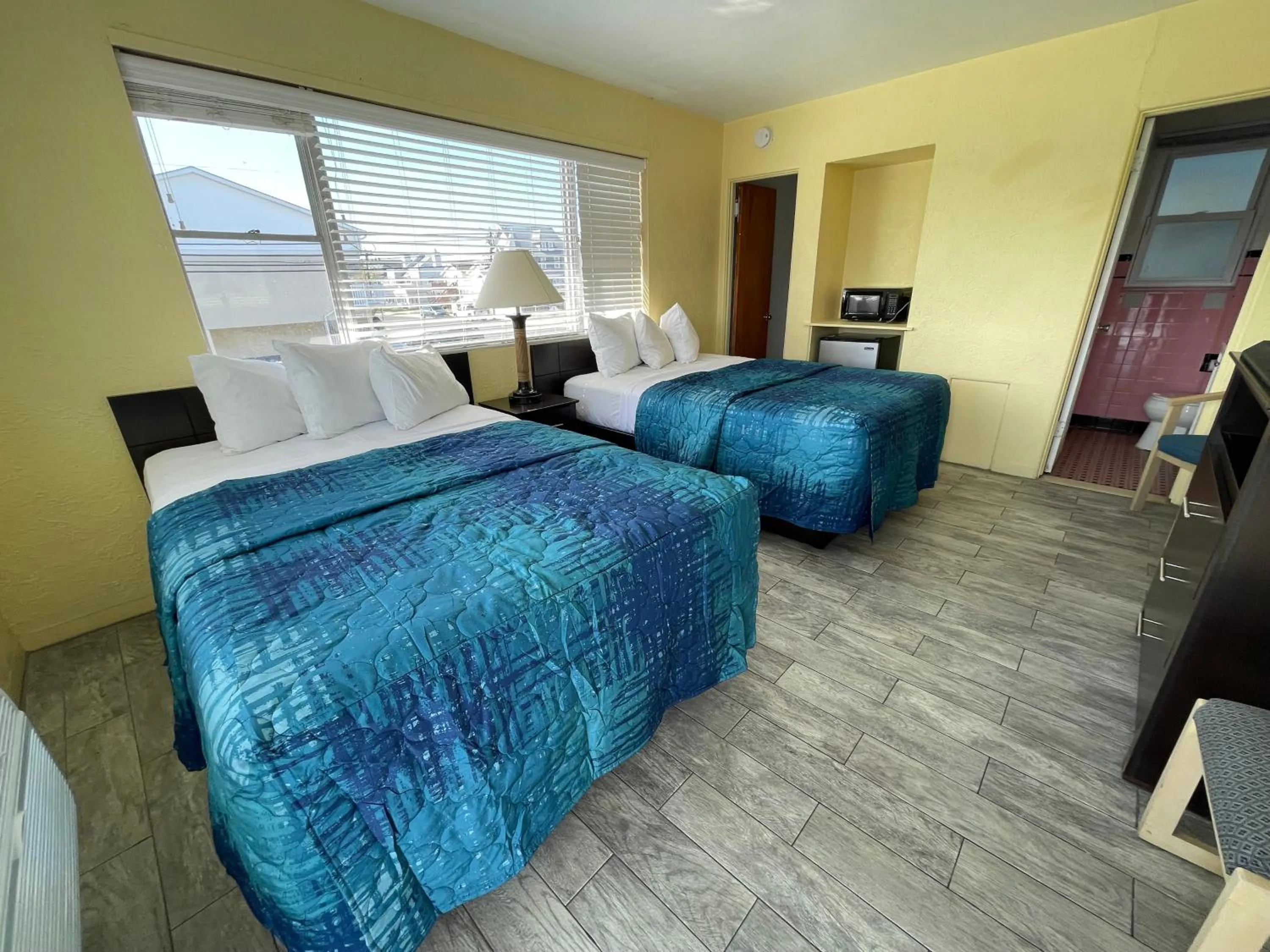 Bed in Sandy Shores Resort