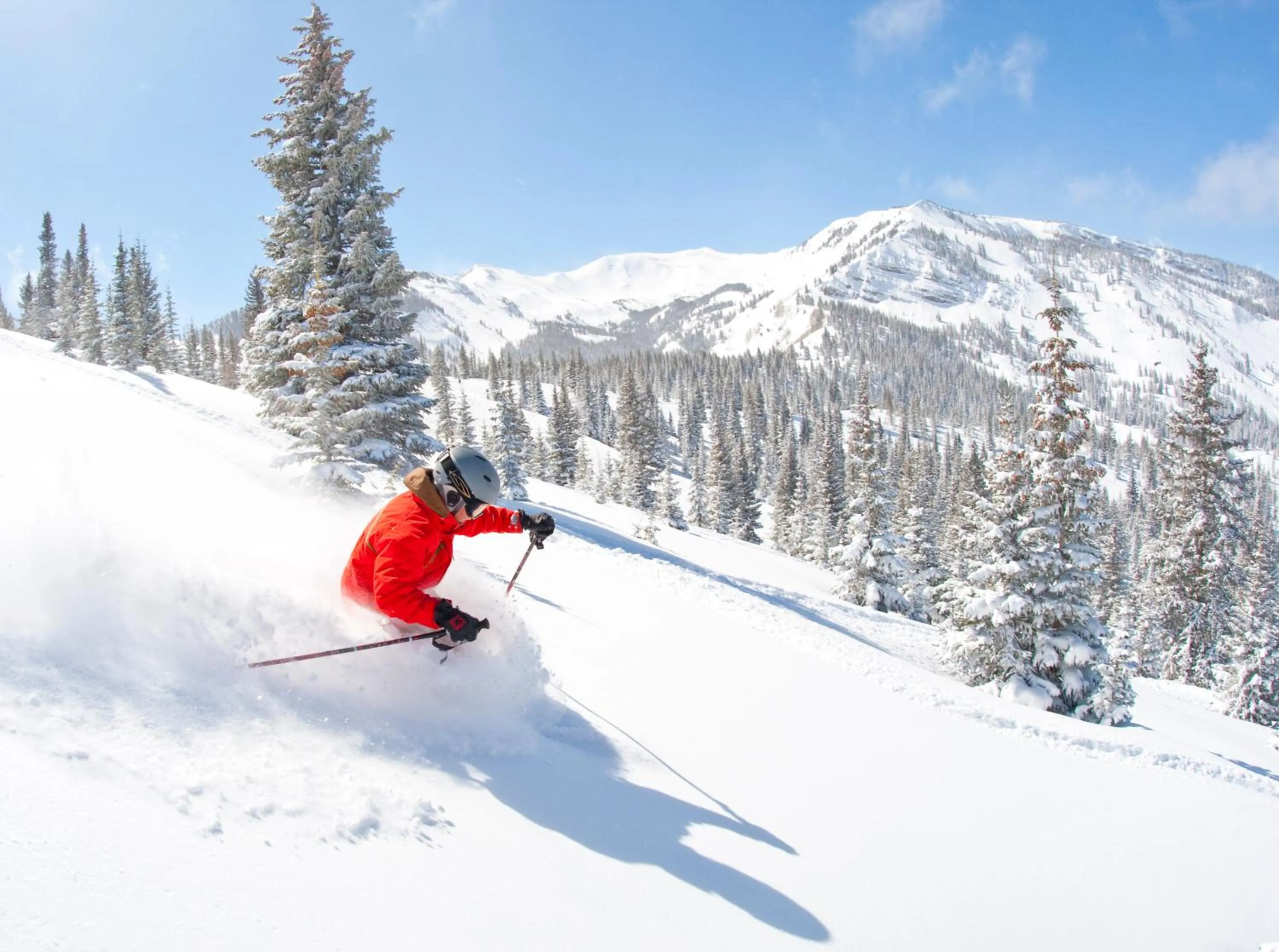 Skiing in The Little Nell