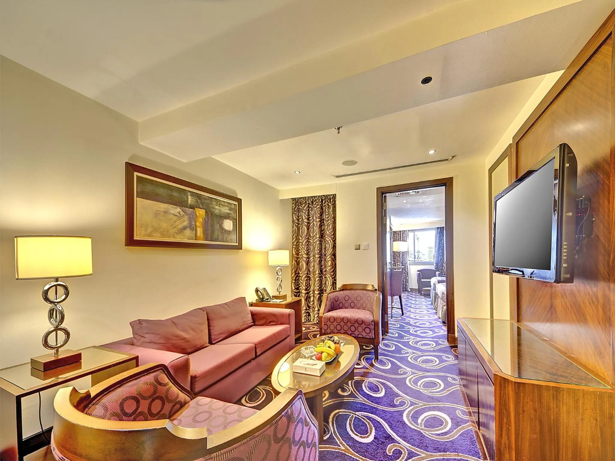 Seating area in Elaf Kinda Hotel