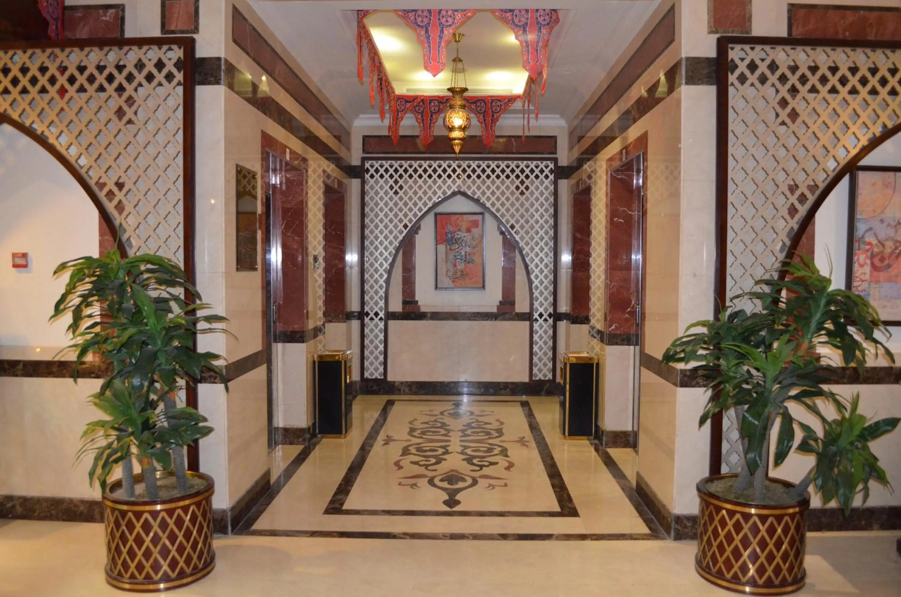 Decorative detail in Rotana Al Mesk Hotel