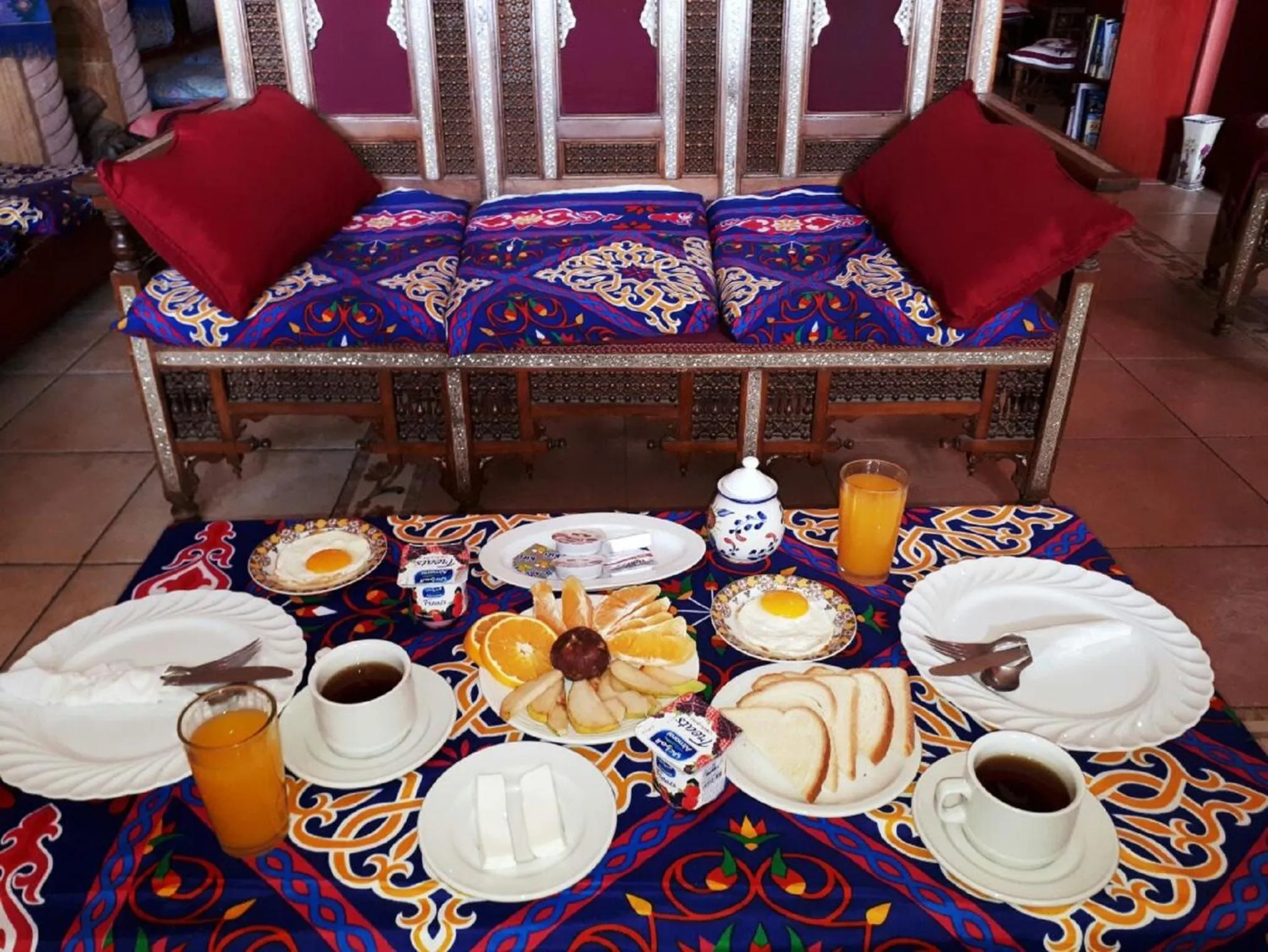 Food and drinks in Osiris Hotel Cairo