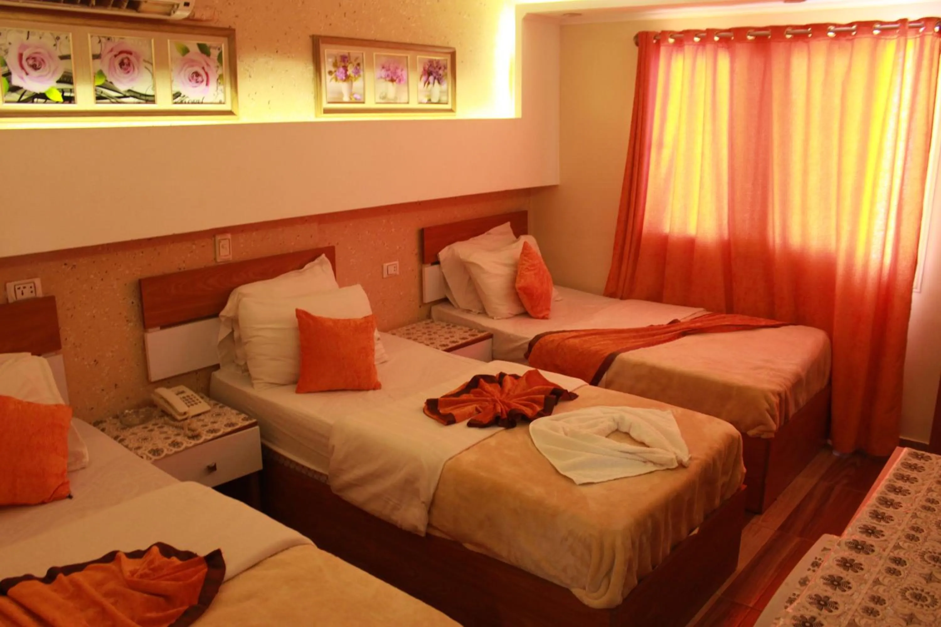 Bed in Osiris Hotel Cairo