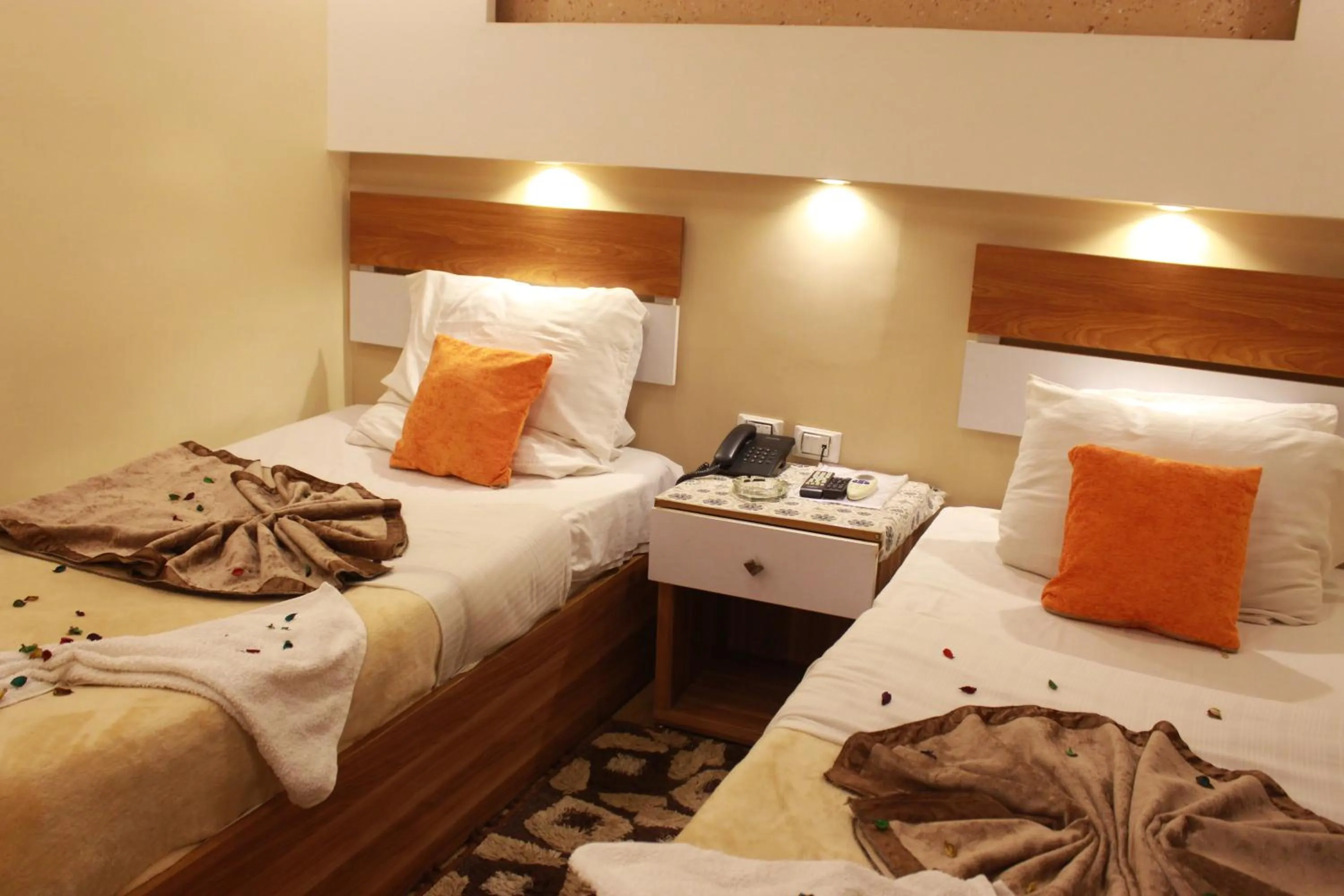 Bed in Osiris Hotel Cairo