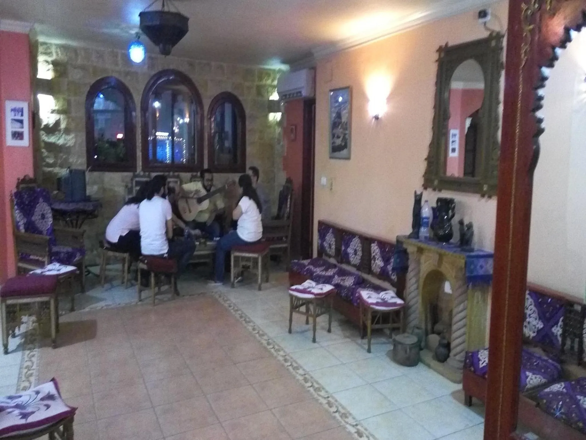 Library in Osiris Hotel Cairo