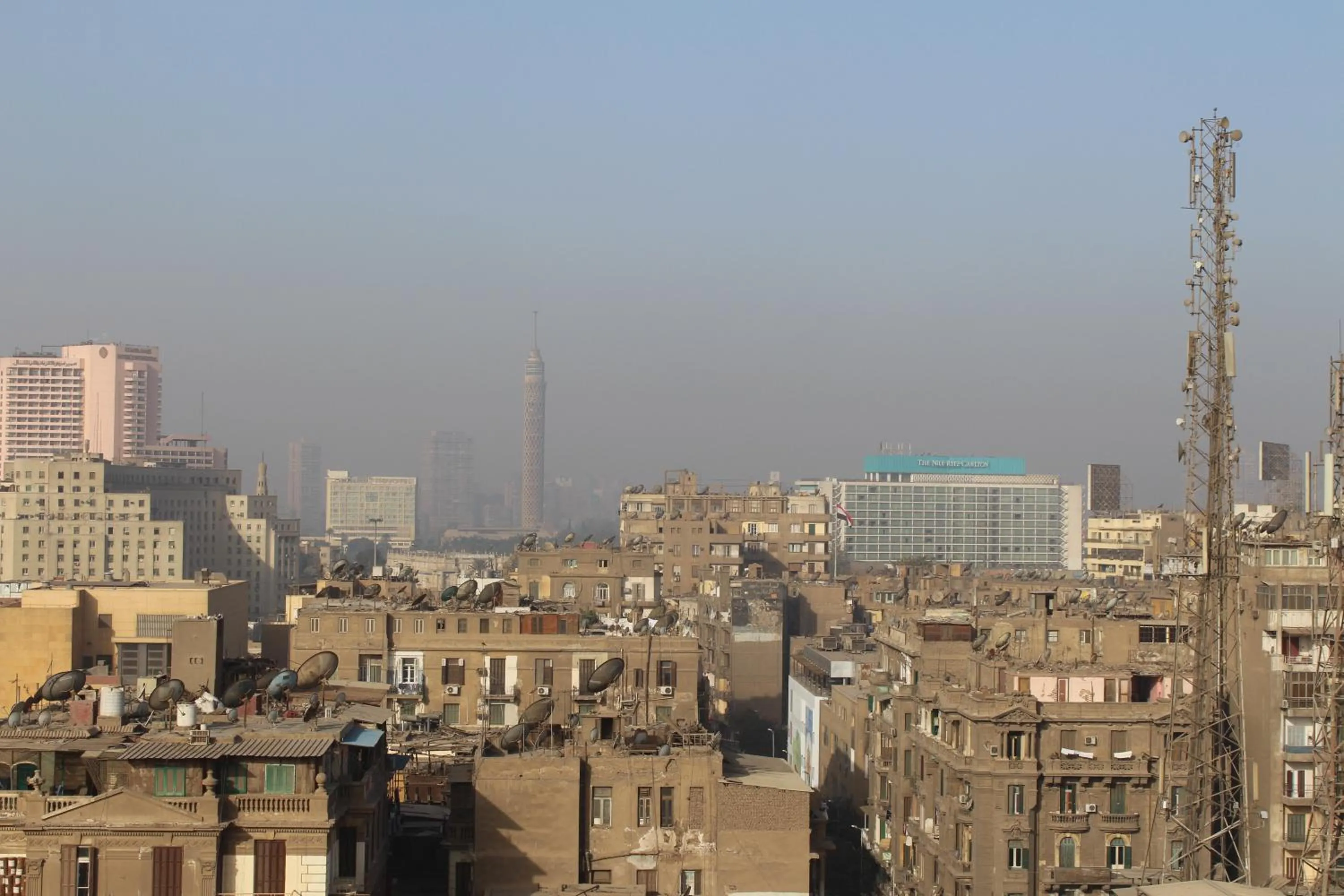 Natural landscape in Osiris Hotel Cairo