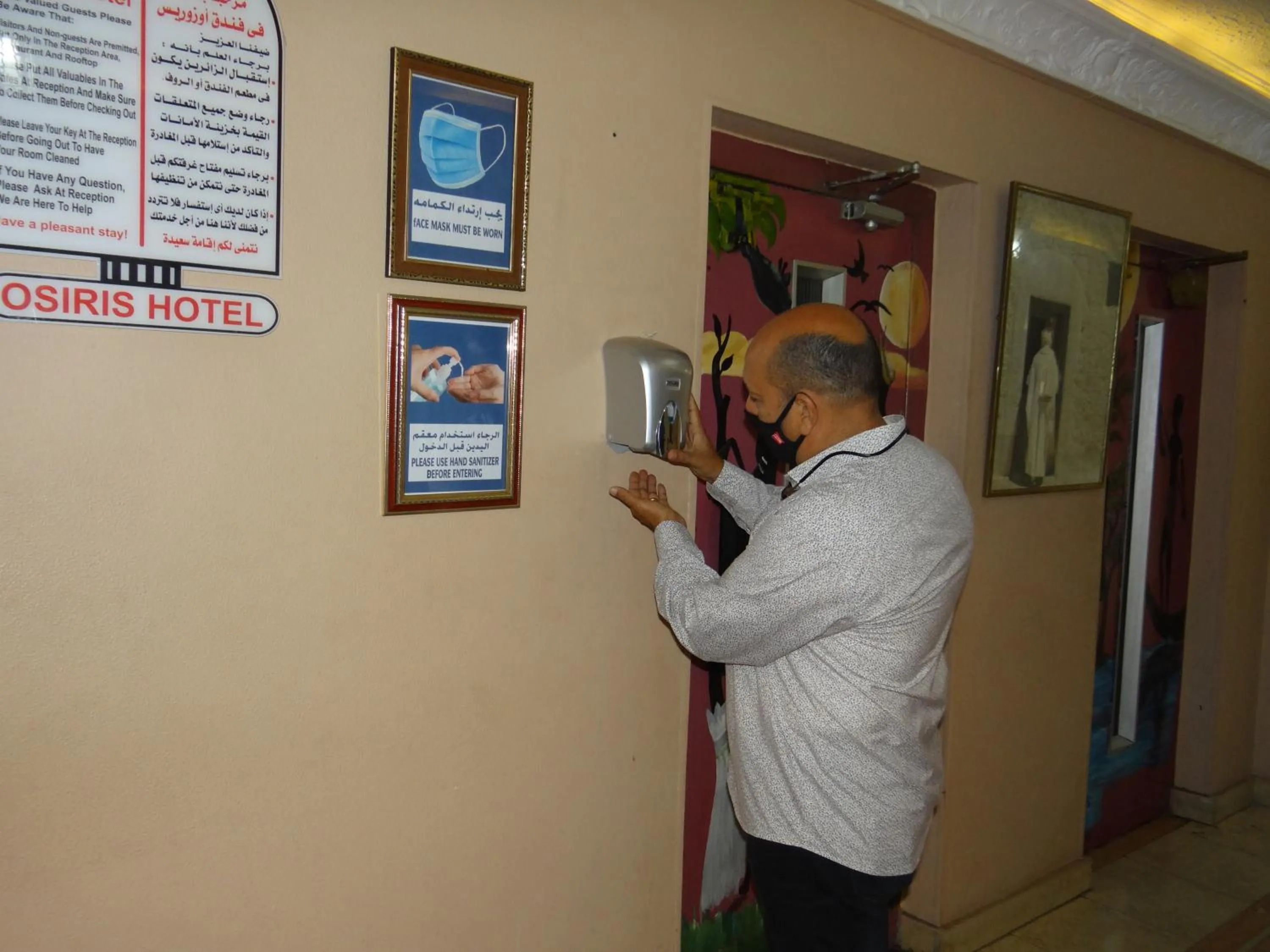 People in Osiris Hotel Cairo