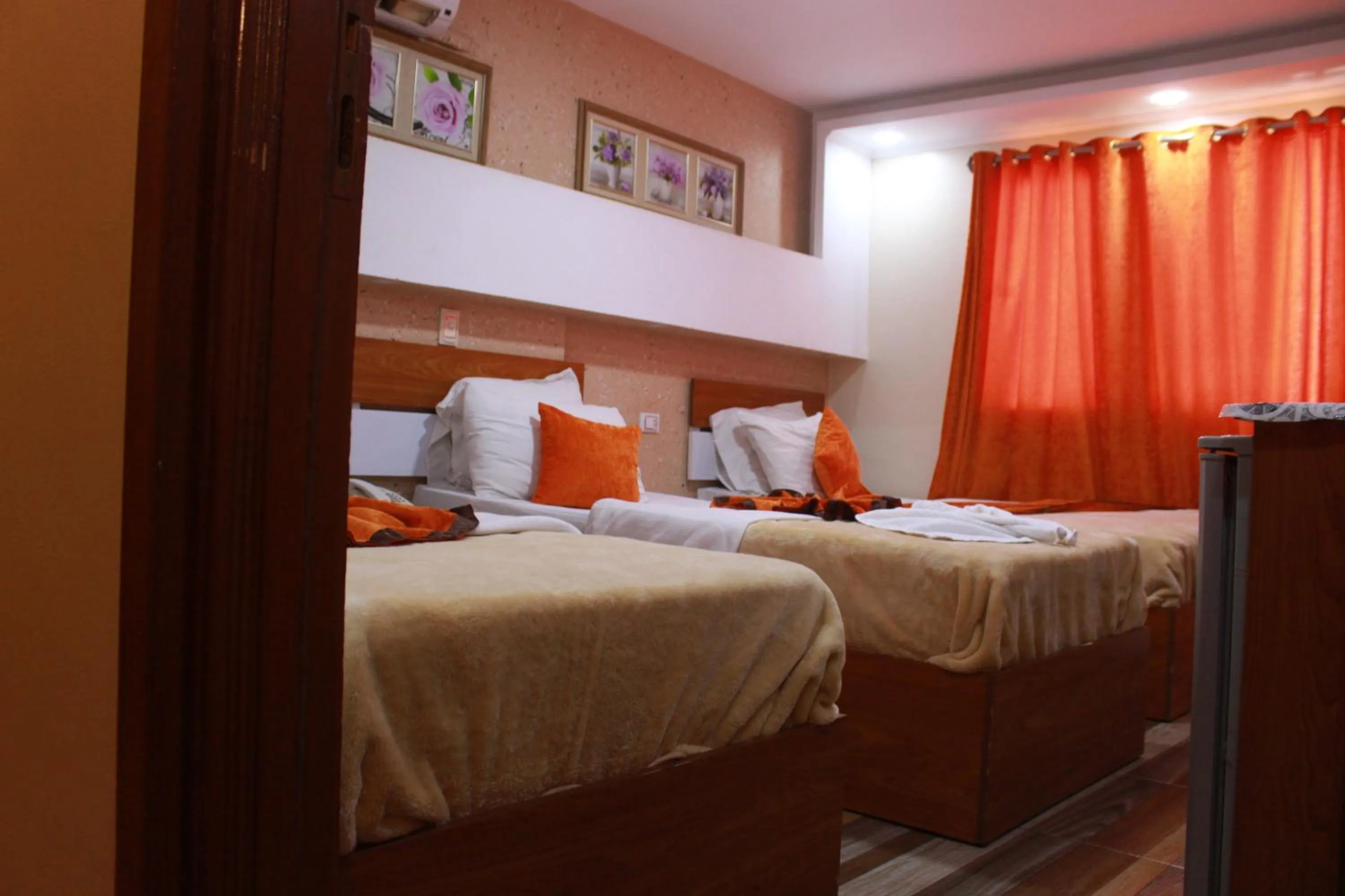 Bed in Osiris Hotel Cairo