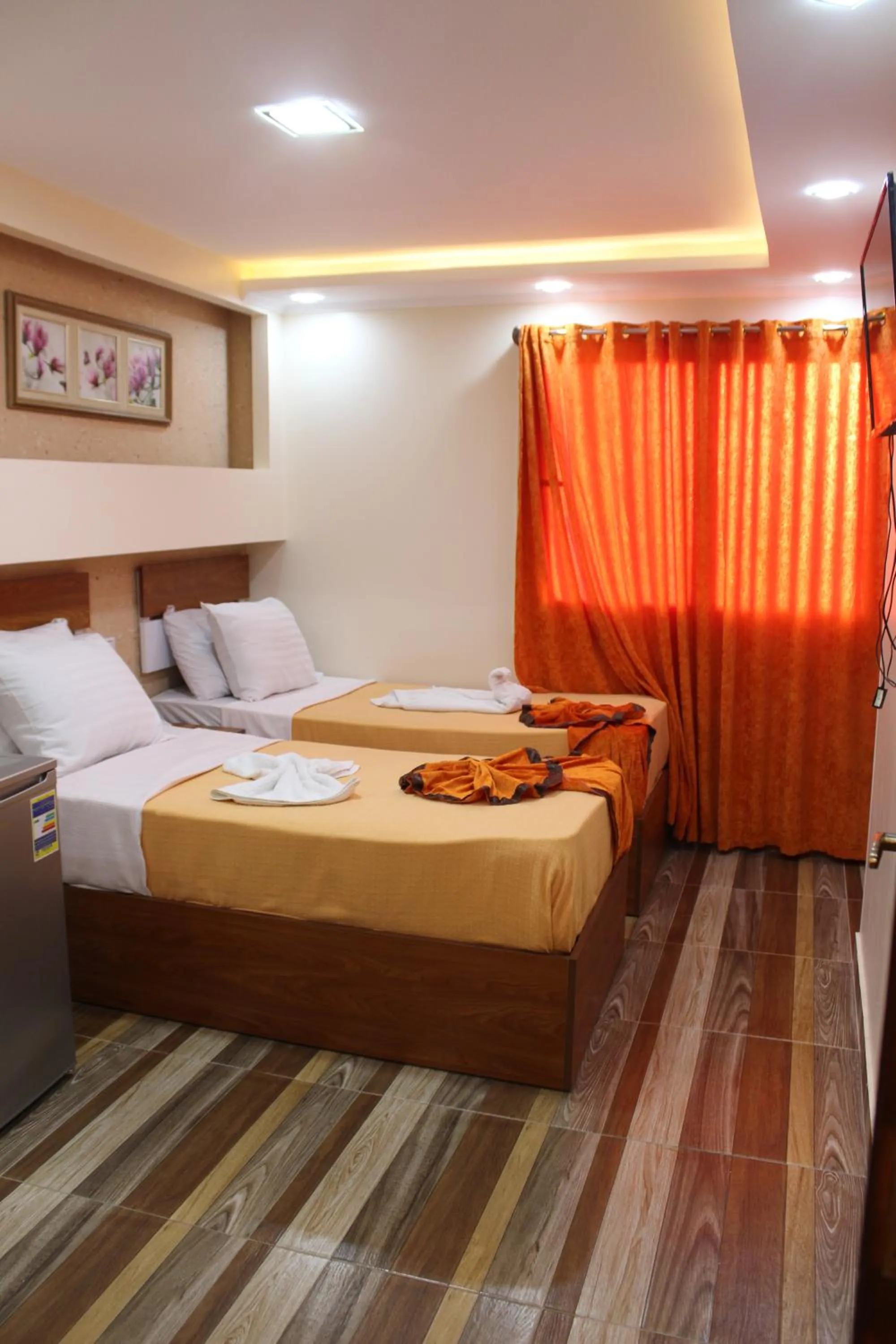 Bed in Osiris Hotel Cairo