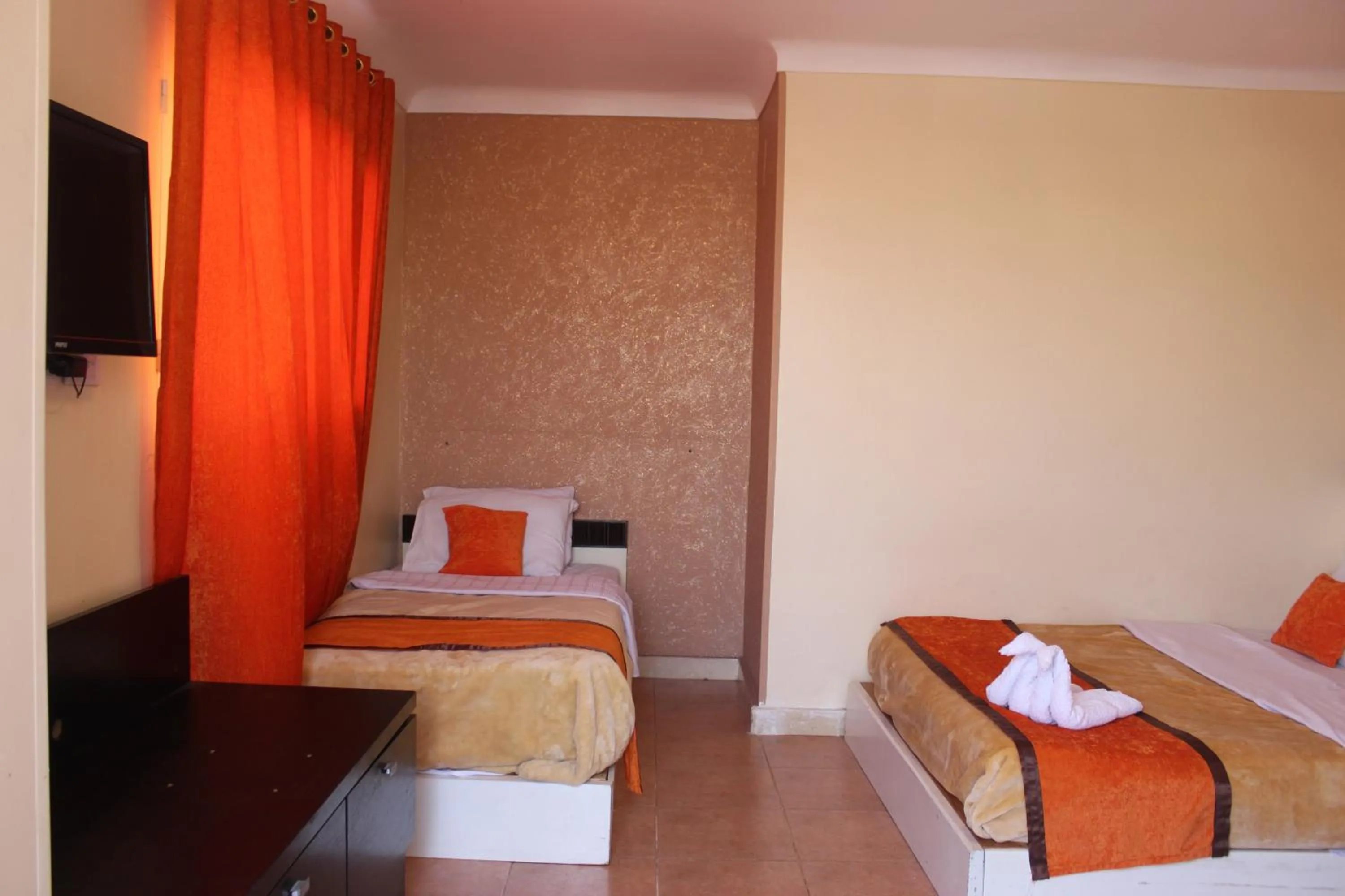 Bed in Osiris Hotel Cairo