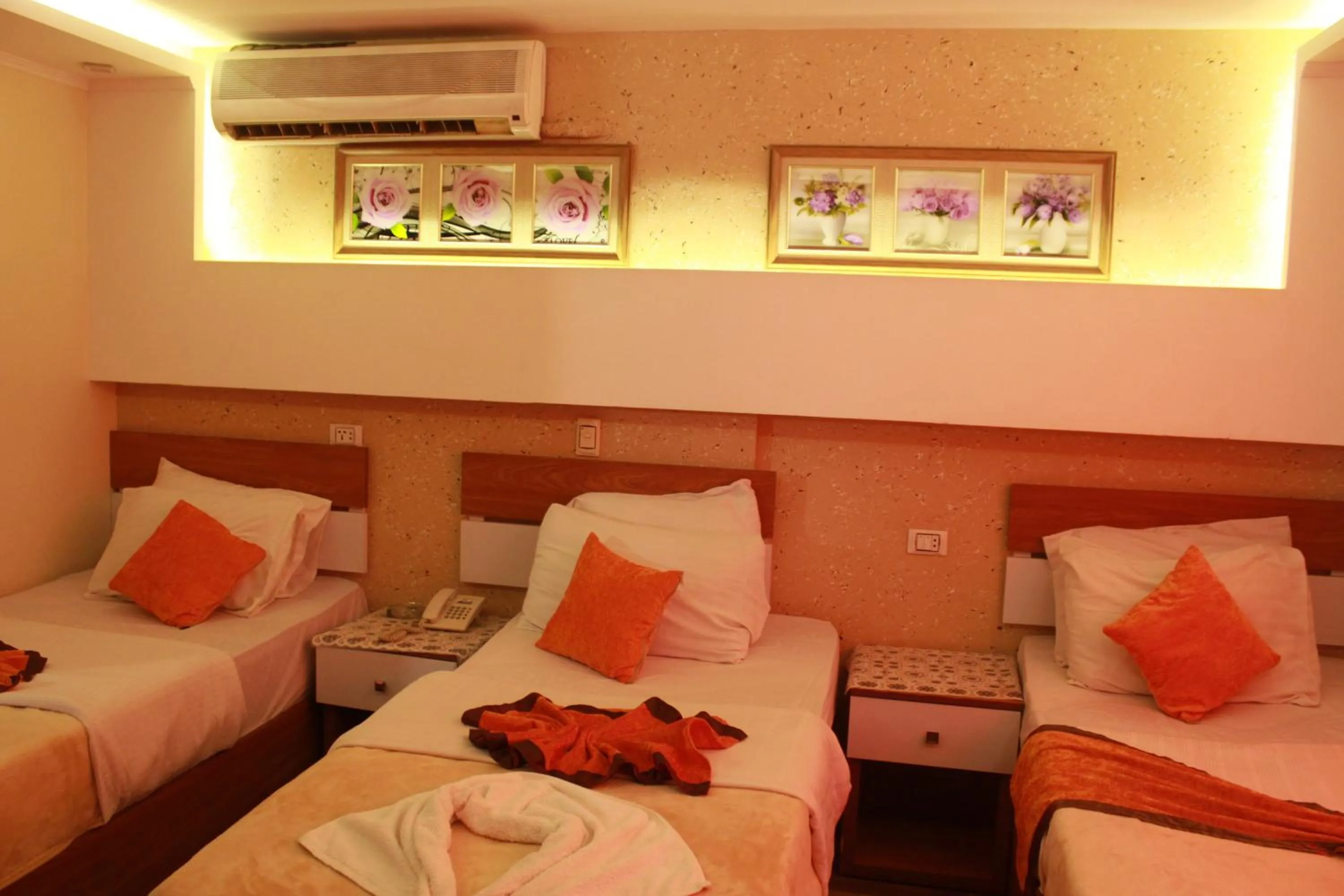 Bed in Osiris Hotel Cairo