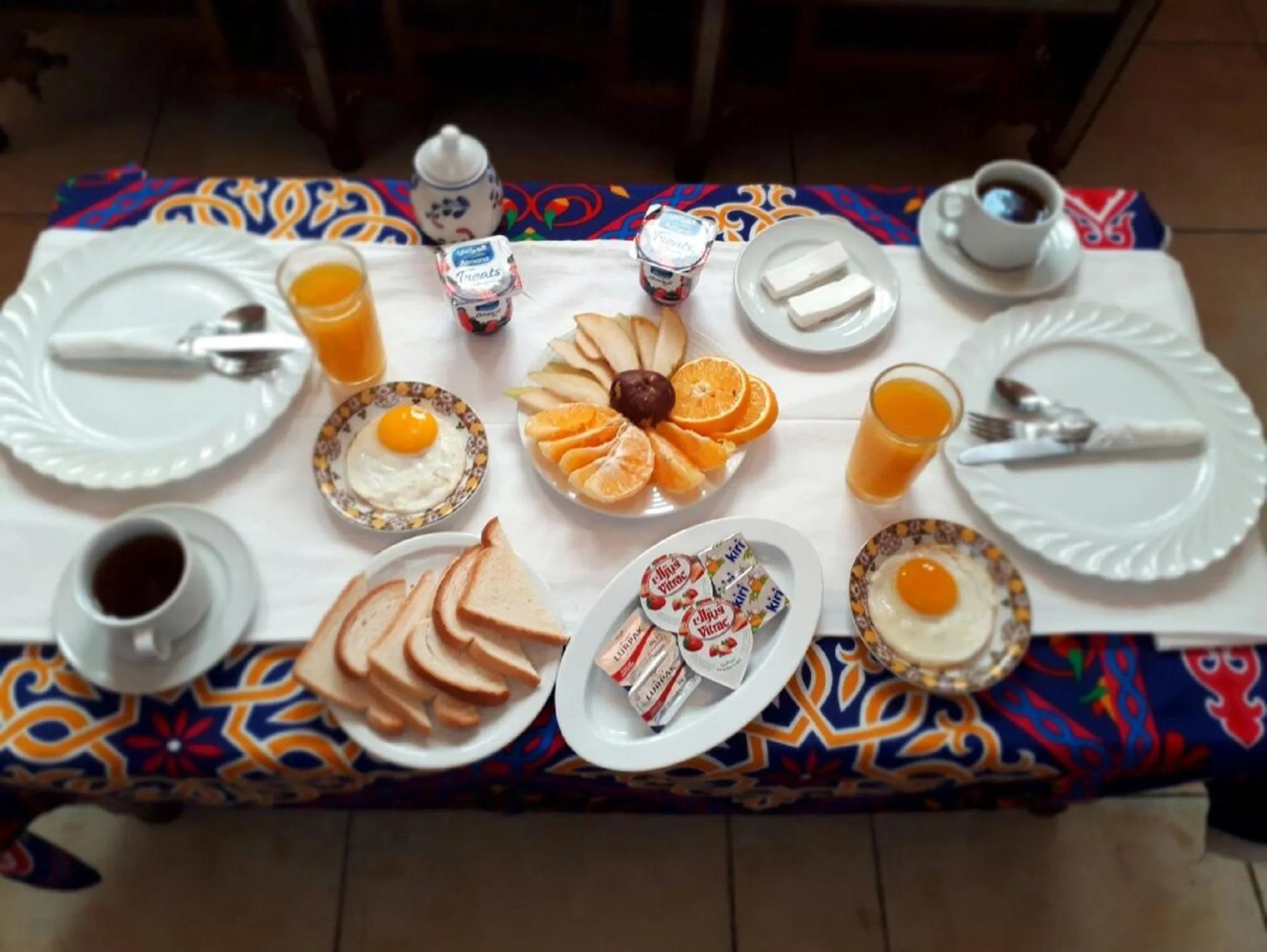 Food and drinks in Osiris Hotel Cairo