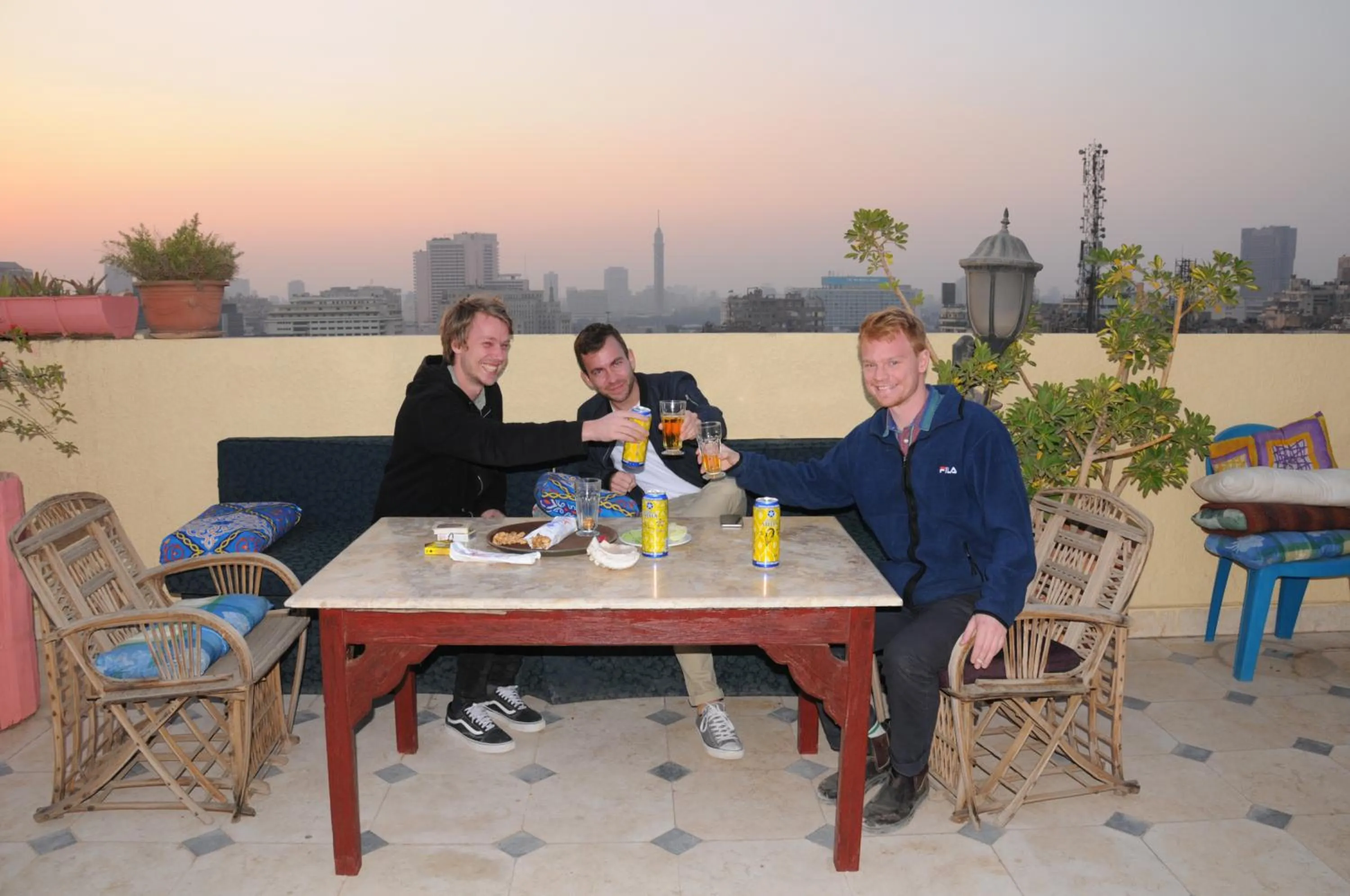 People in Osiris Hotel Cairo