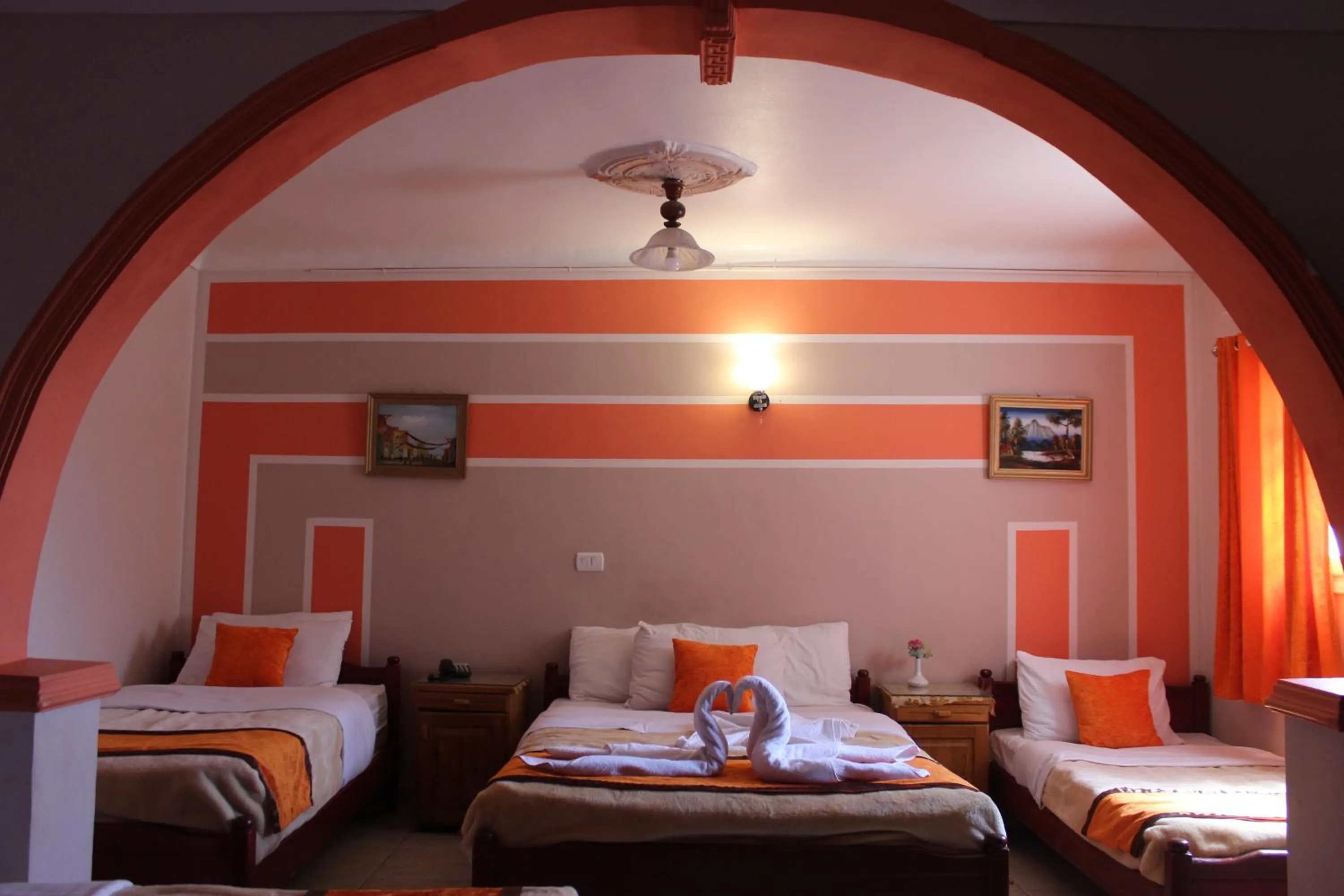 Bed in Osiris Hotel Cairo