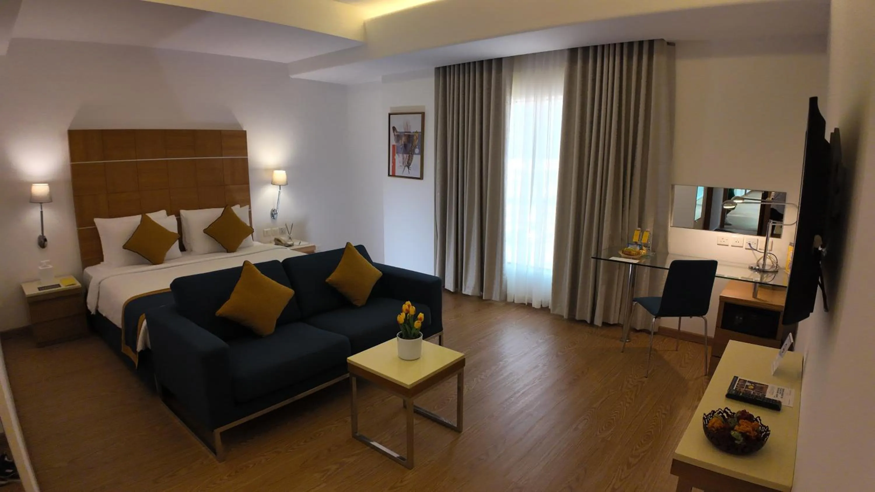 Bed in Golden Tulip Muscat