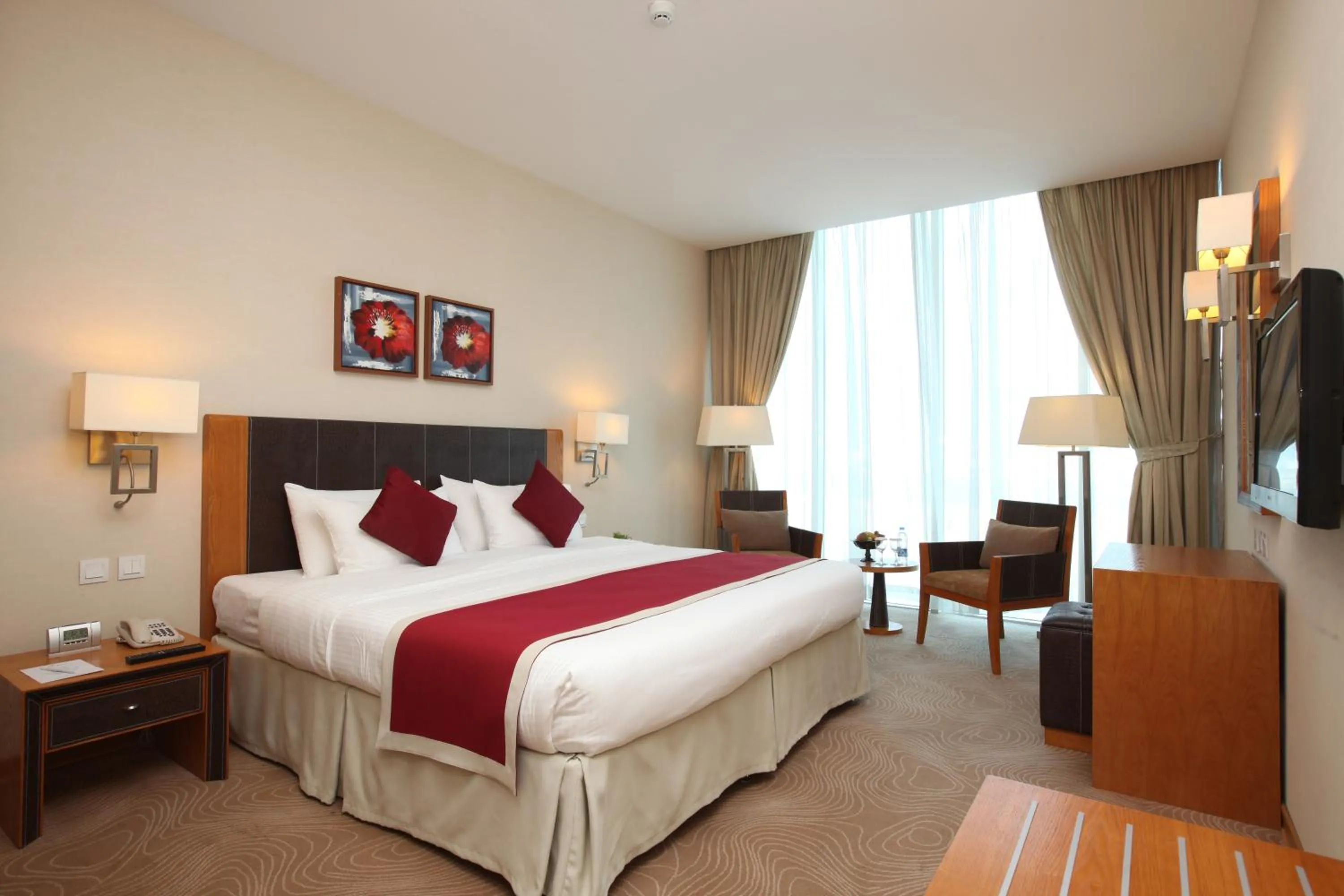 Sea view, Bed in Mena Hotel Al Jubail