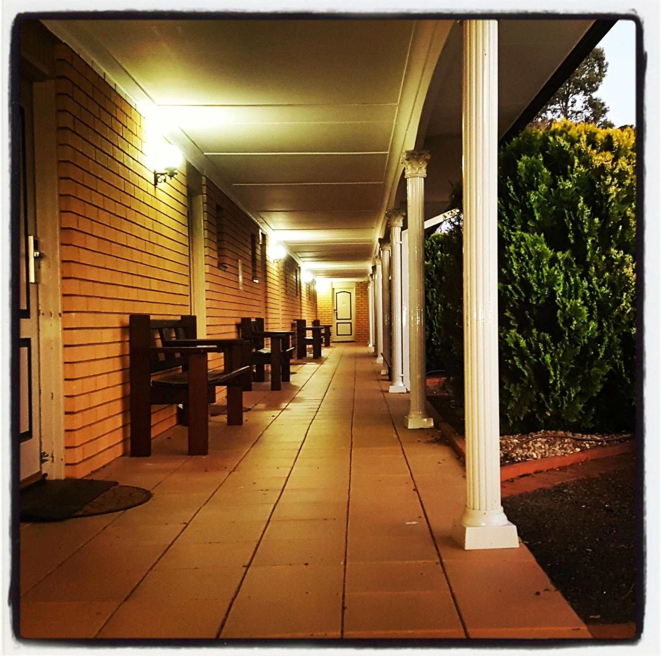 Balcony/Terrace in Hilltops Retreat Motor Inn