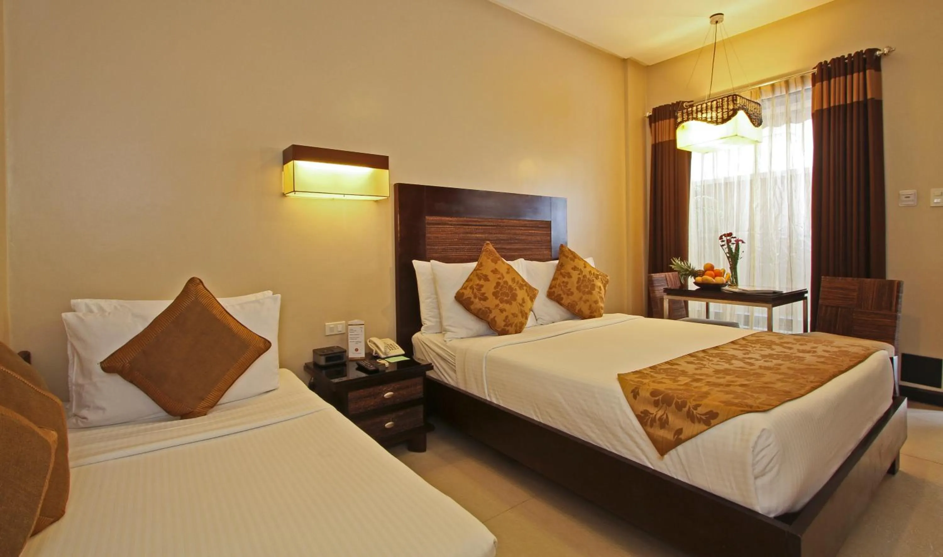 Bed in Two Seasons Boracay Resort