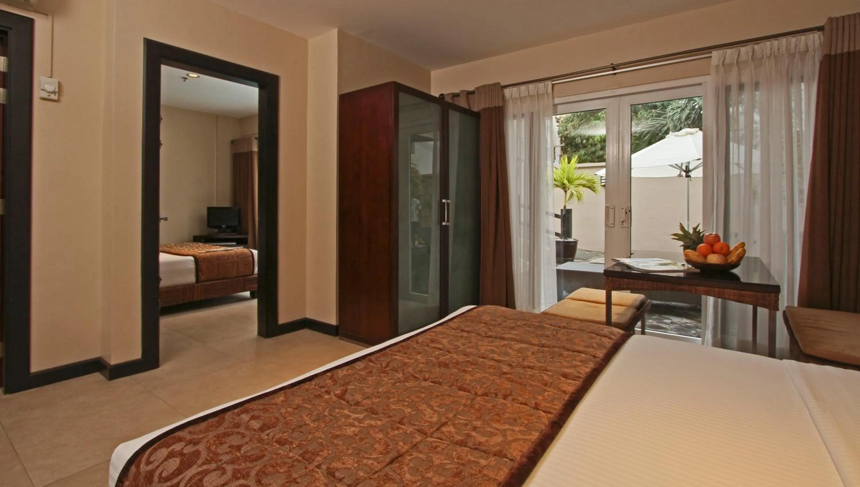 Bed in Two Seasons Boracay Resort