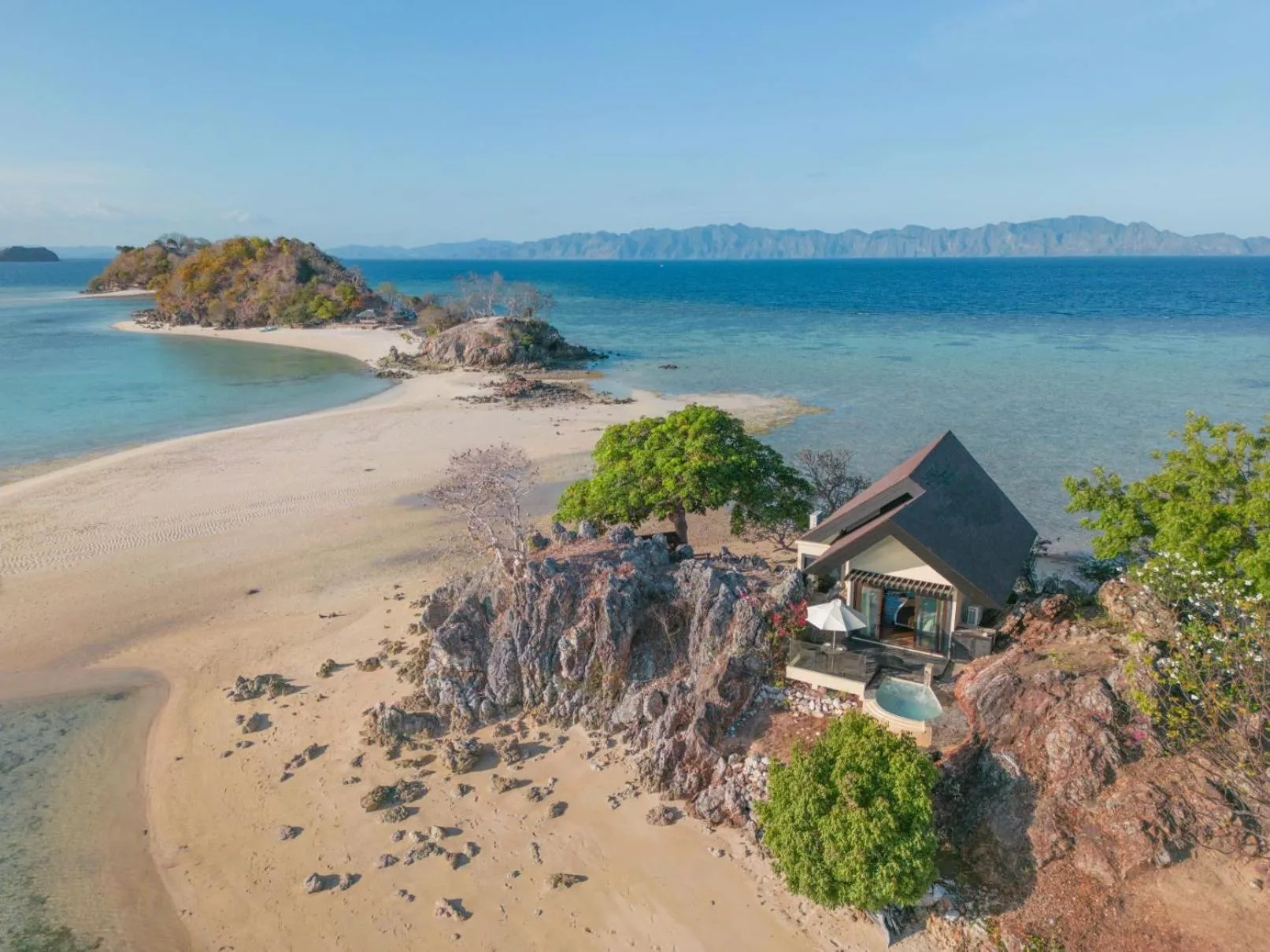 Facade/entrance in Two Seasons Coron Island Resort