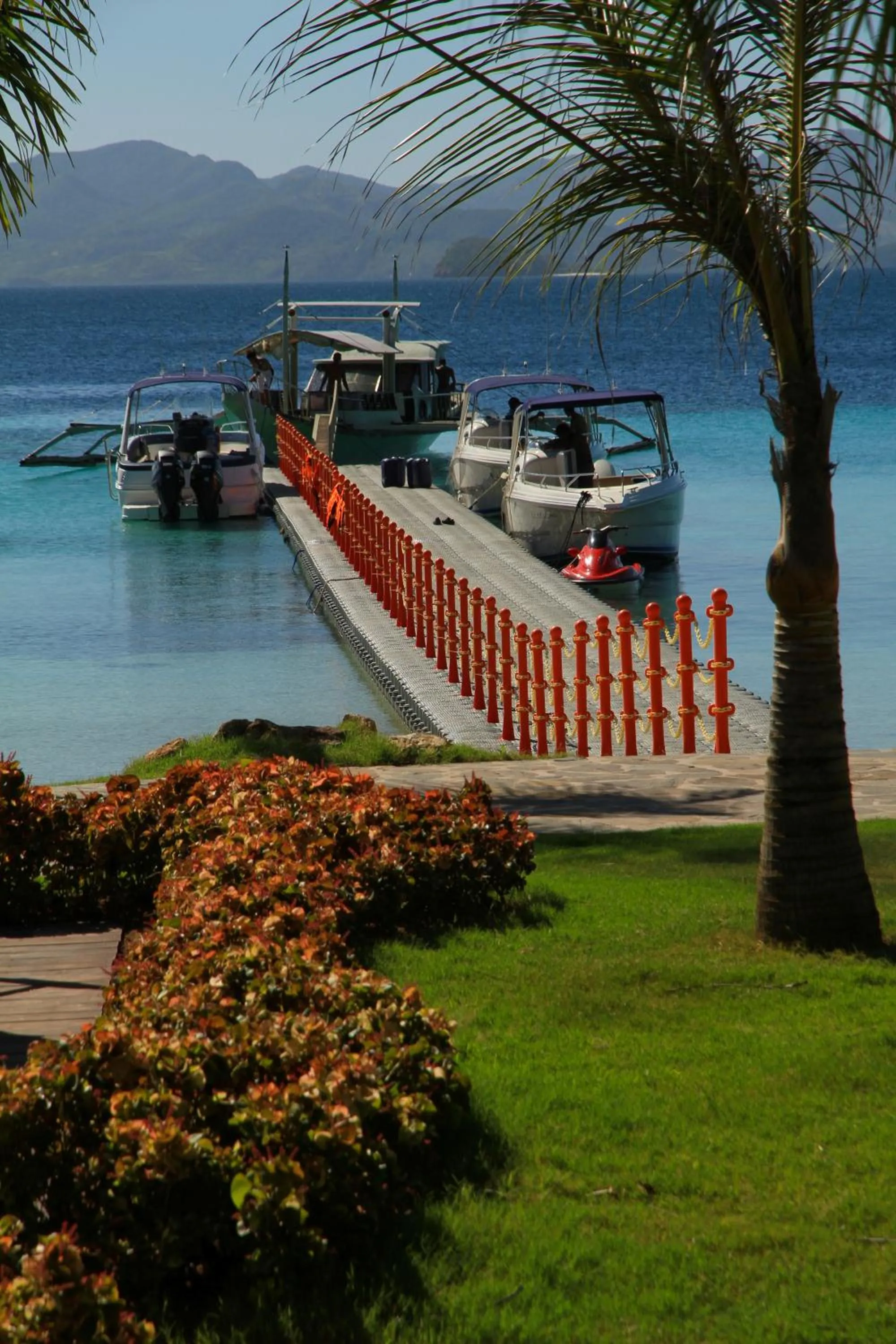 Facade/entrance in Two Seasons Coron Island Resort
