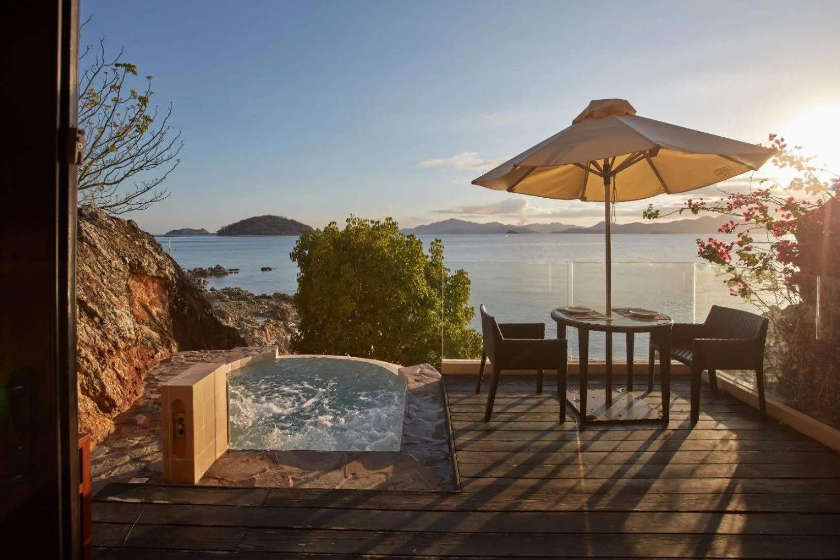 Balcony/Terrace in Two Seasons Coron Island Resort