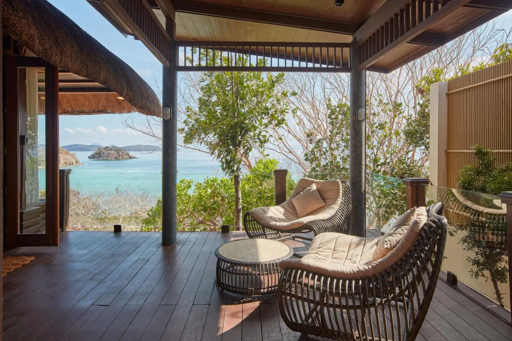 Balcony/Terrace in Two Seasons Coron Island Resort